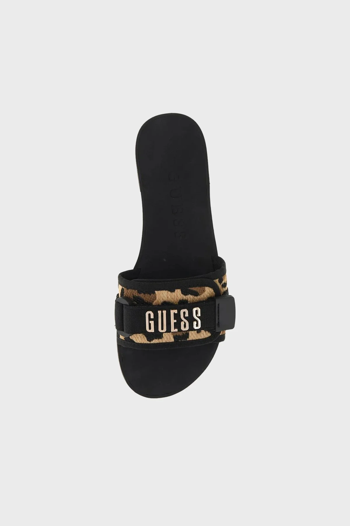 Guess Elyze Logolu FLJEL5FAB03 Kadın Terlik FLJEL5 FAB03 BLKNA SİYAH - 3