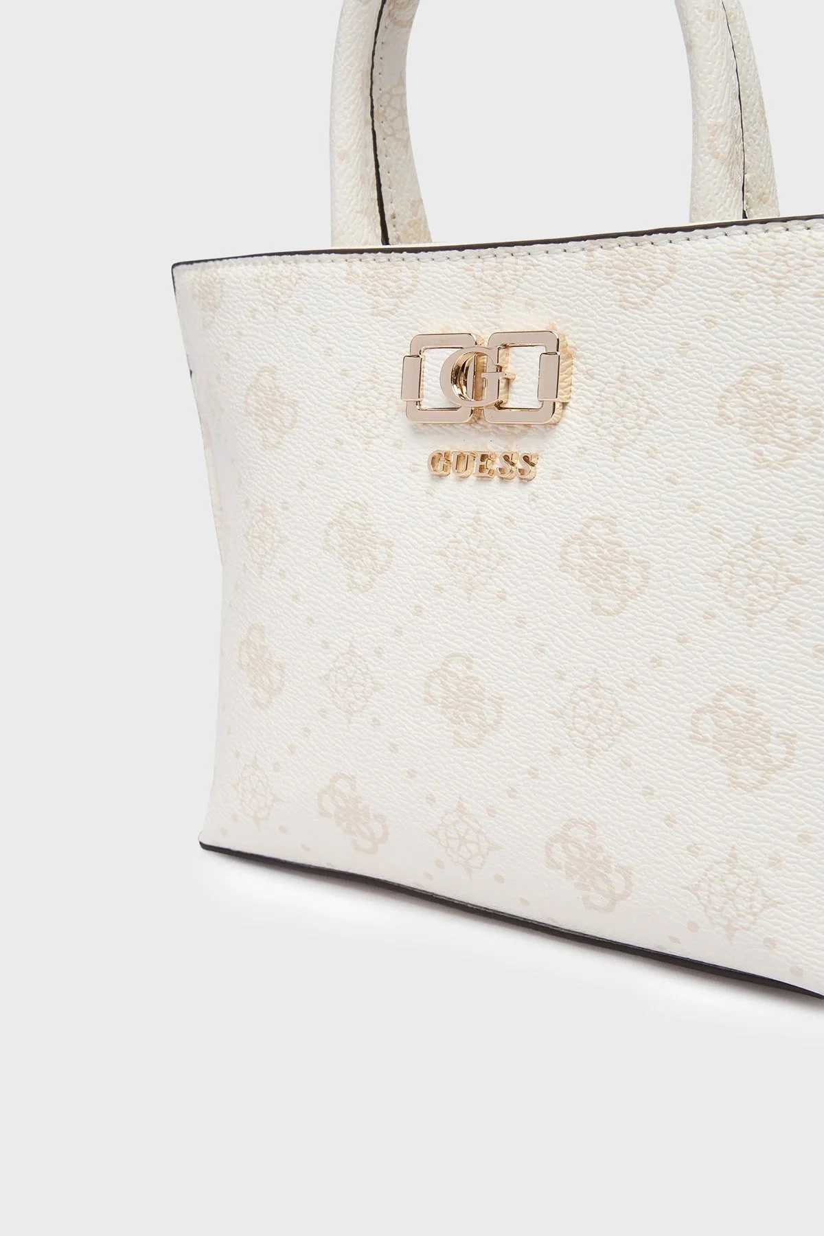 Guess Emelie Logolu Çıkarılabilir Askılı HWGP9928750 Kadın Çanta HWGP99 28750 WLO Beyaz - 5