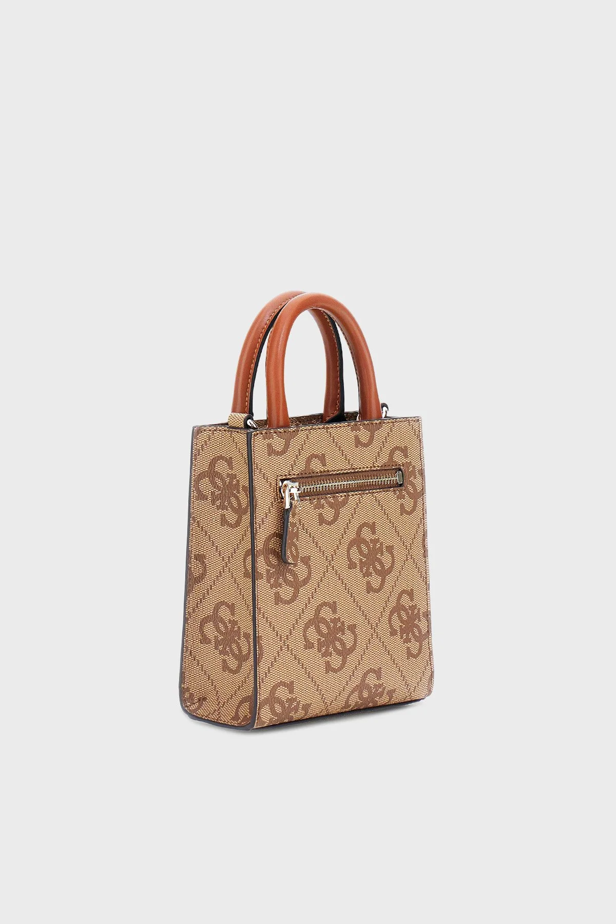 Guess Erenia 4G Logolu Çıkarılabilir Askılı HWSO7838750 Bayan Çanta HWSO78 38750 LTL KAHVE - 4