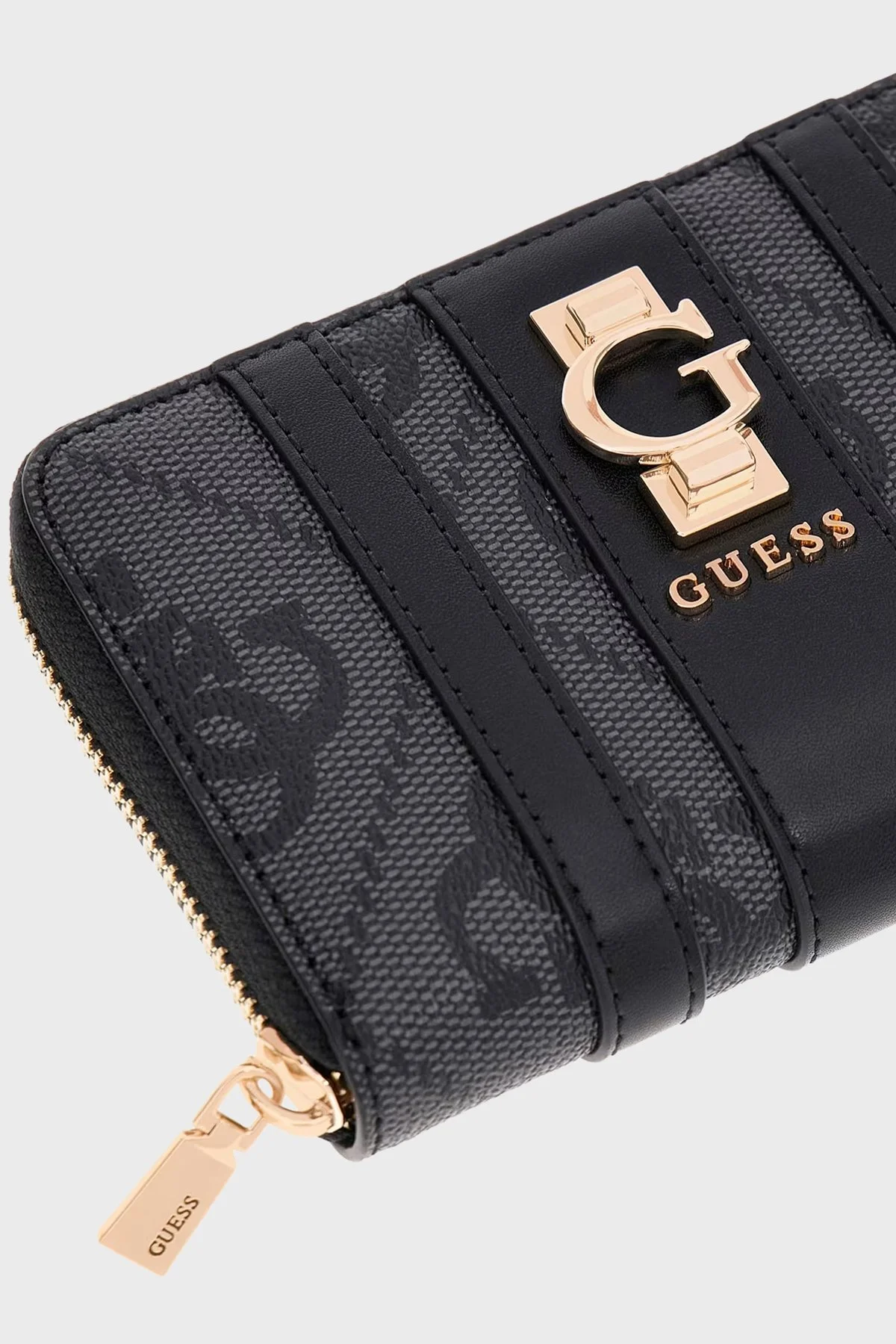 Guess Erenia 4G Logolu Fermuarlı SWSO7838140 Bayan Cüzdan SWSO78 38140 CLO ANTRASİT - 4