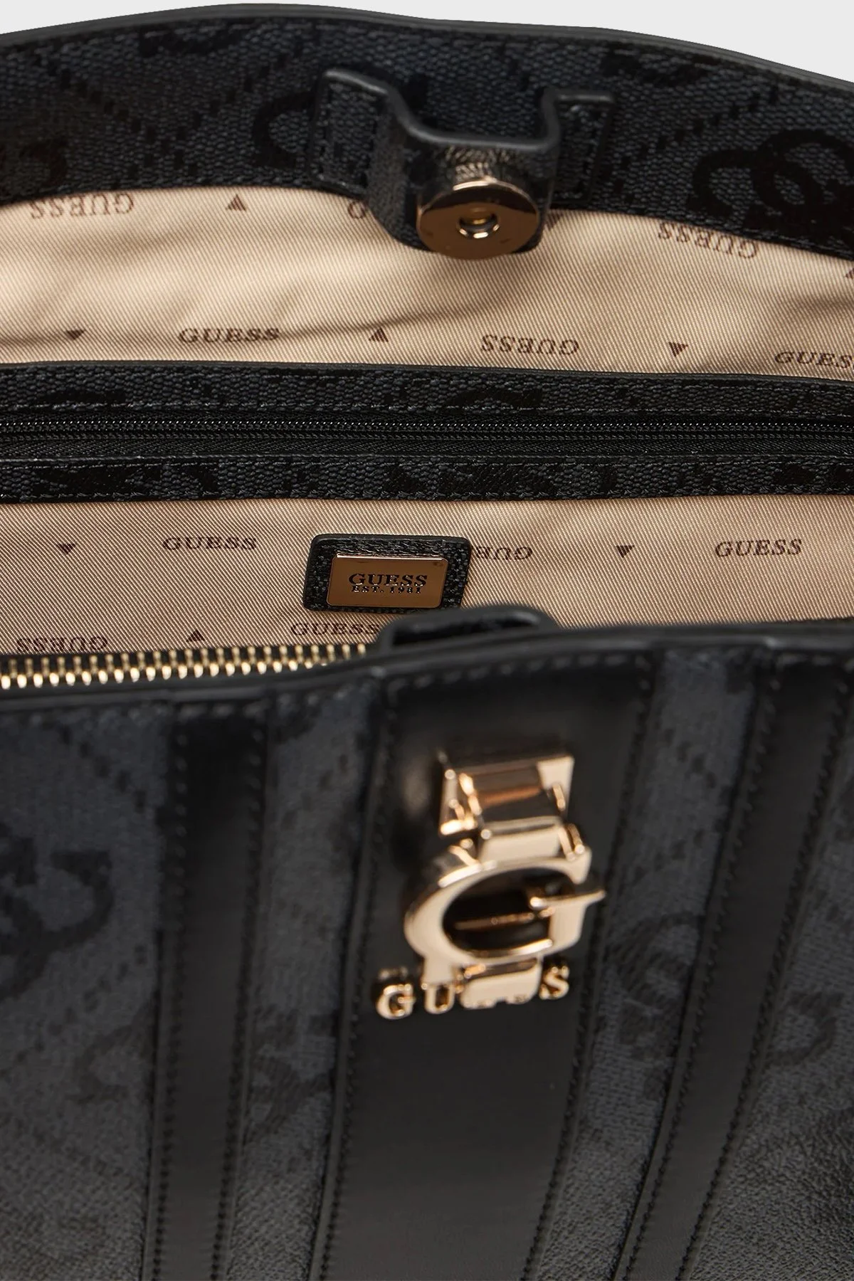 Guess Erenia 4G Logolu Omuz Askılı HWSO7838230 Bayan Çanta HWSO78 38230 CLO ANTRASİT - 6