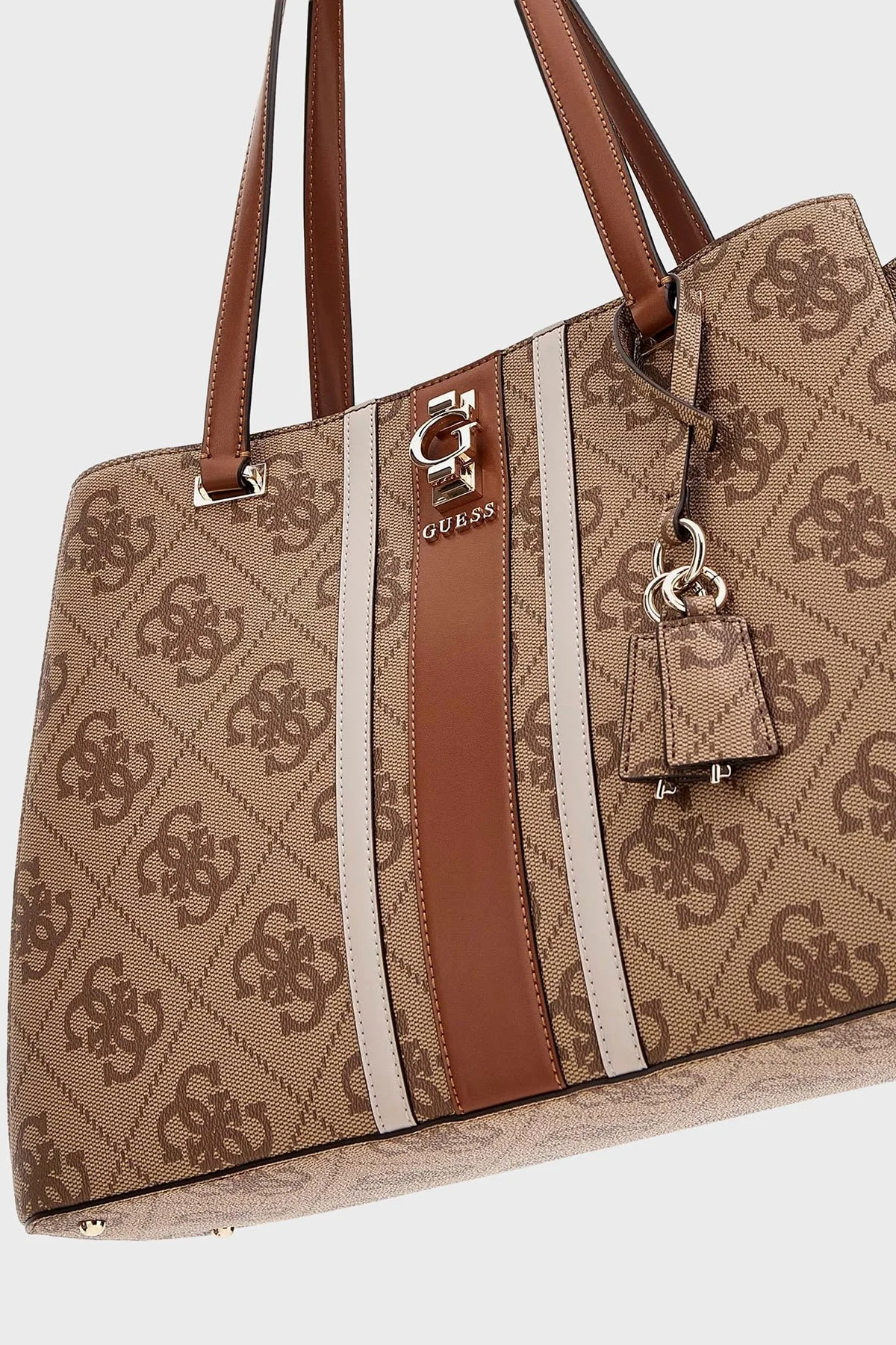 Guess Erenia 4G Logolu Omuz Askılı HWSO7838230 Bayan Çanta HWSO78 38230 LTL KAHVE - 6