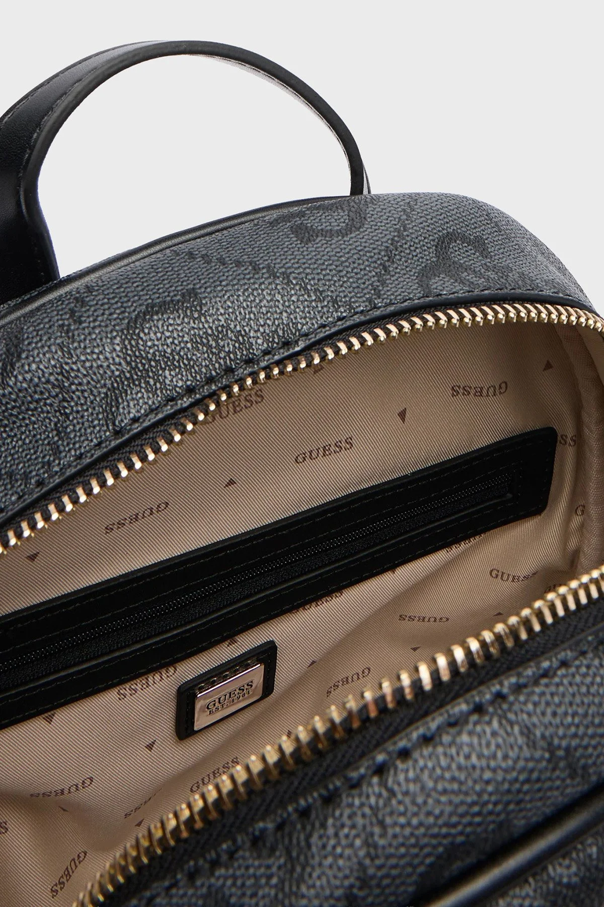 Guess Erenia 4G Logolu Omuz Askılı HWSO7838330 Bayan Sırt Çantası HWSO78 38330 CLO ANTRASİT - 5