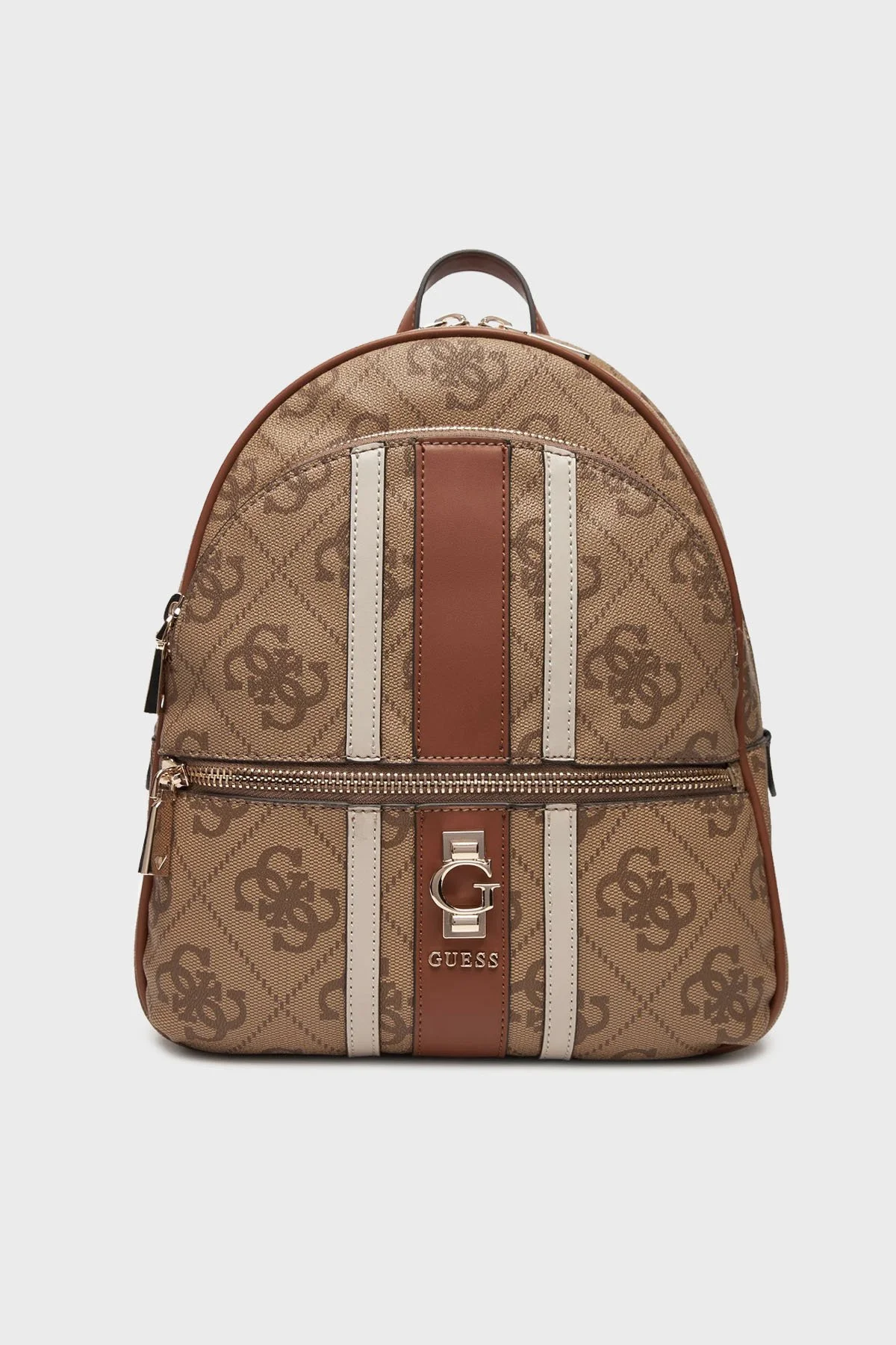 Guess Erenia 4G Logolu Omuz Askılı HWSO7838330 Bayan Sırt Çantası HWSO78 38330 LTL KAHVE - 1