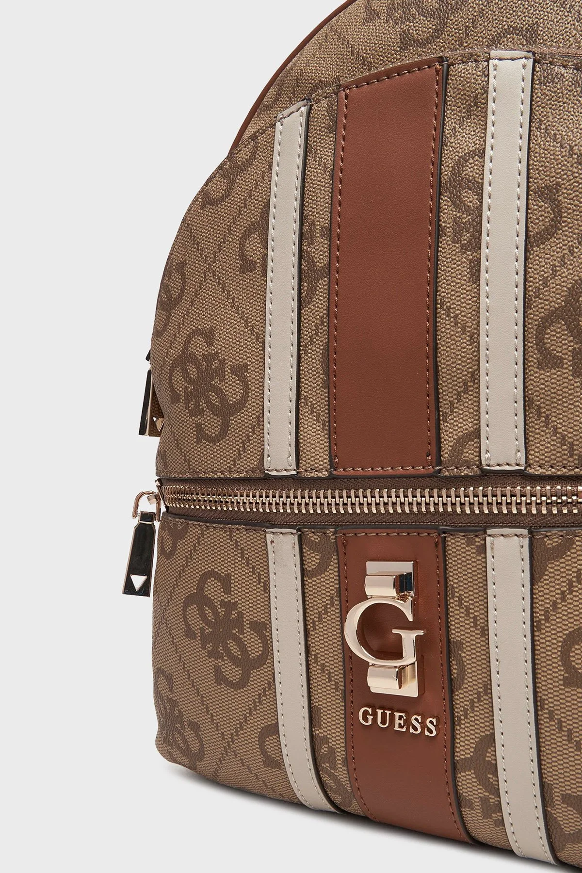 Guess Erenia 4G Logolu Omuz Askılı HWSO7838330 Bayan Sırt Çantası HWSO78 38330 LTL KAHVE - 4