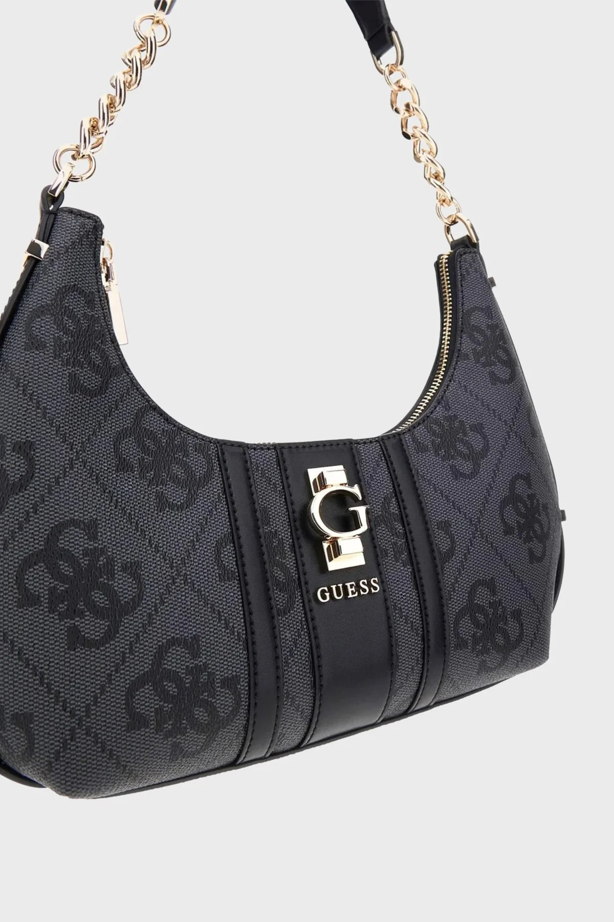 Guess Erenia 4G Logolu Zincir Askılı HWSO7838180 Bayan Çanta HWSO78 38180 CLO ANTRASİT - 4