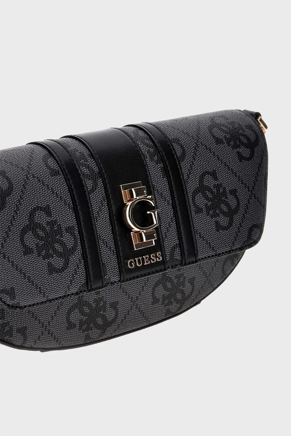 Guess Erenia 4G Logolu Zincir Askılı HWSO7838210 Bayan Çanta HWSO78 38210 CLO ANTRASİT - 4