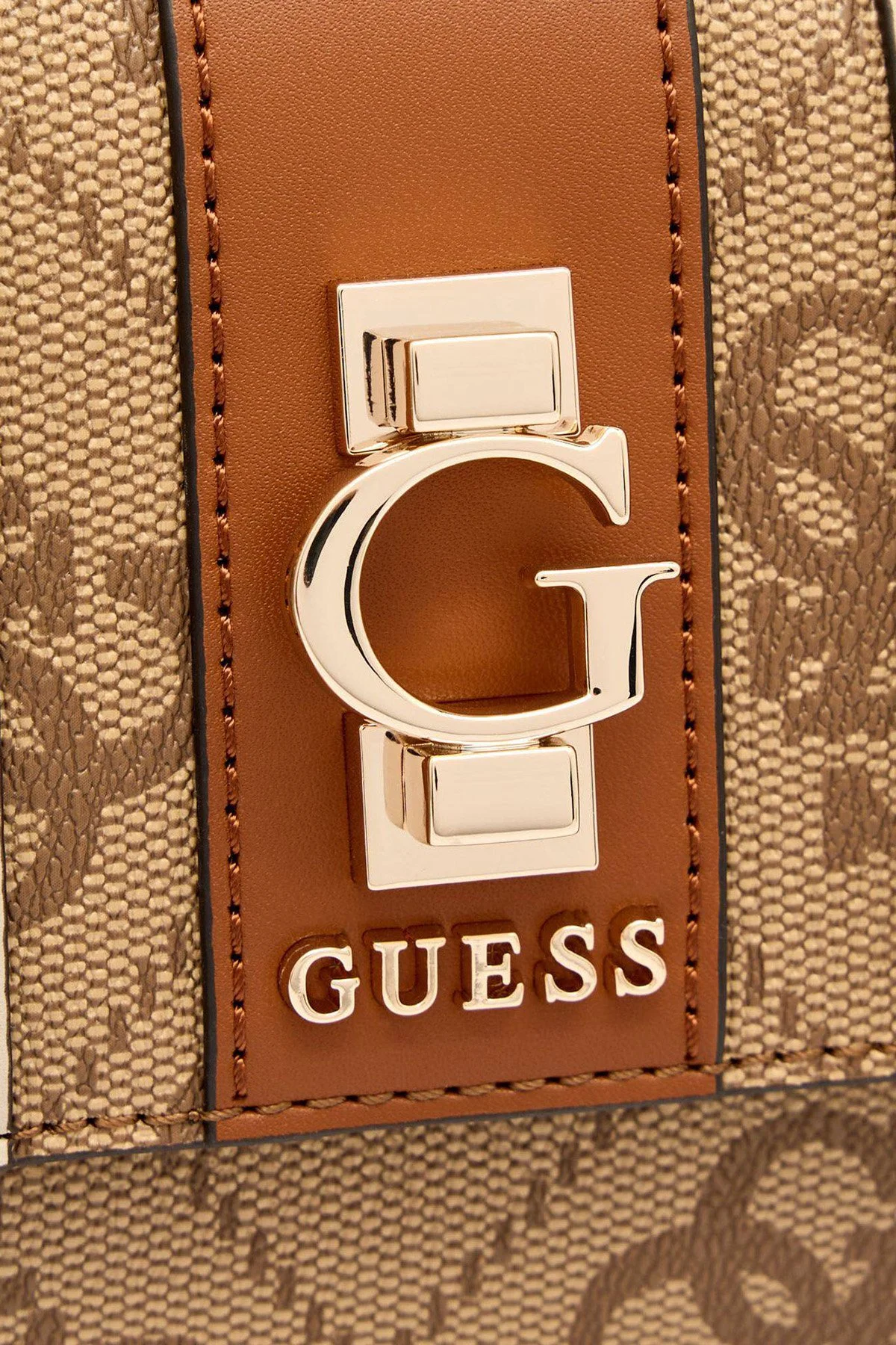 Guess Erenia 4G Logolu Zincir Askılı HWSO7838210 Bayan Çanta HWSO78 38210 LTL KAHVE - 7