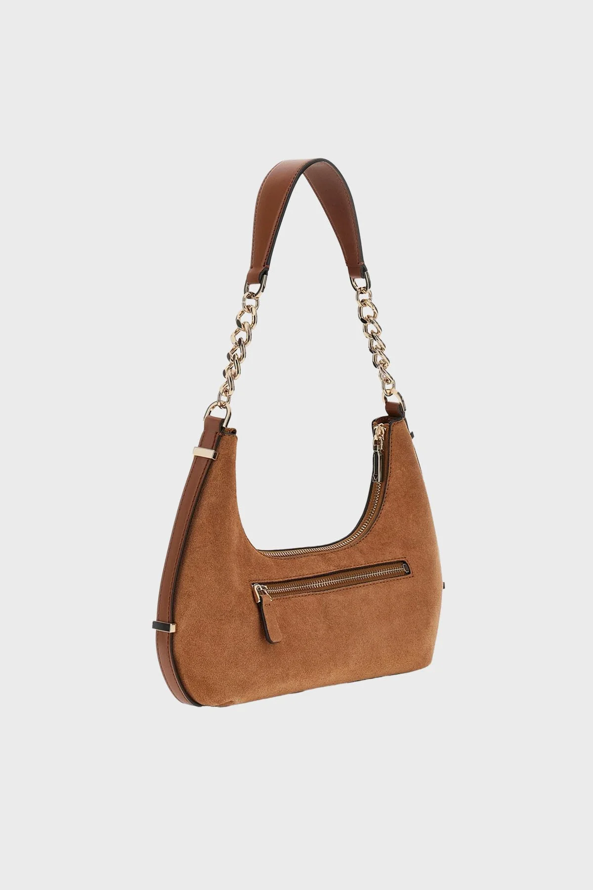 Guess Erenia Hakiki Deri Mini Omuz Askılı HWSB7838180 Bayan Çanta HWSB78 38180 CGM TABA - 2