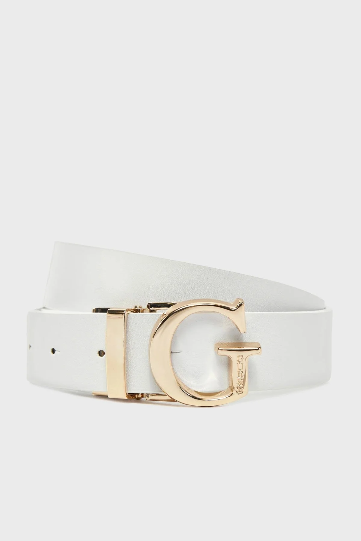 Guess Erica Logolu Çift Taraflı BW9171P4430 Bayan Kemer BW9171 P4430 WLO BEYAZ - 6