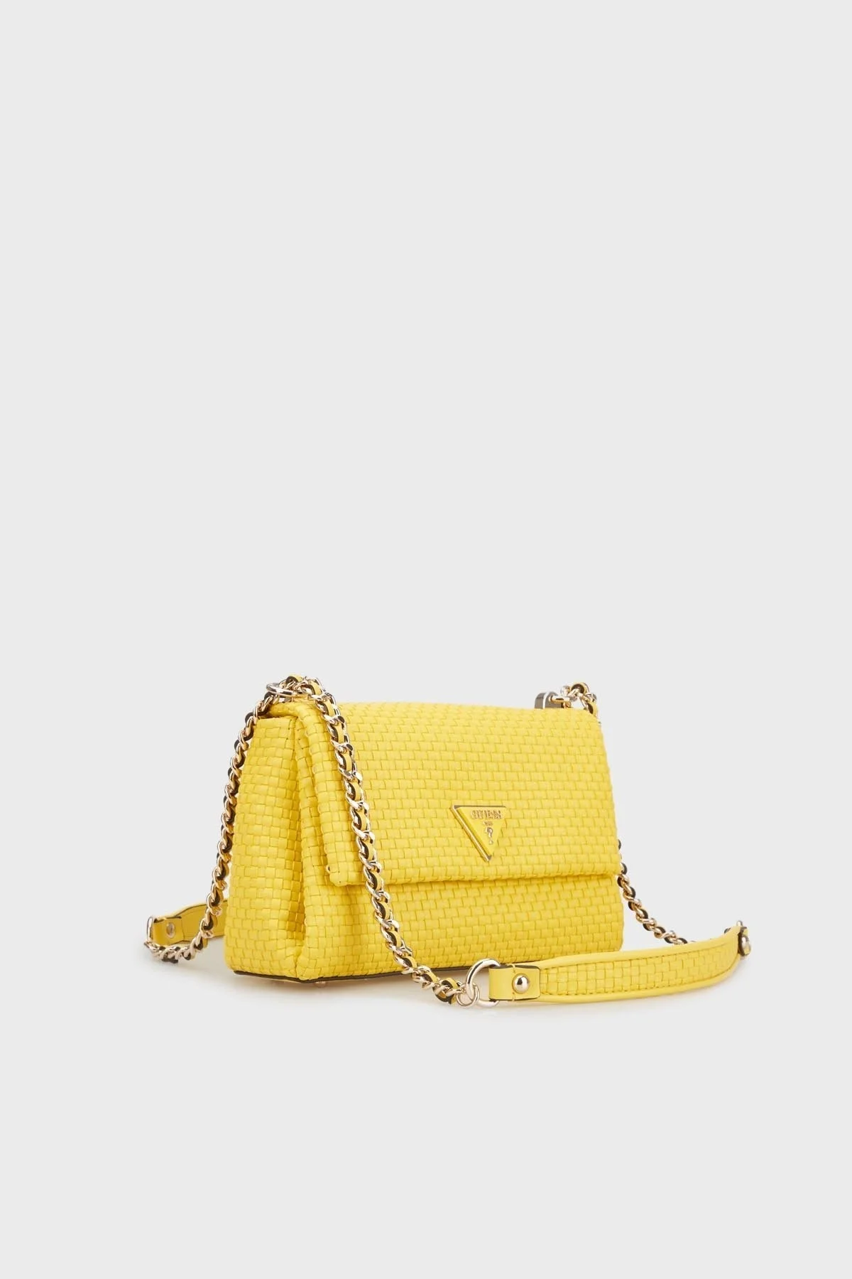 Guess Etel Zincir Askılı Hasır HWWW9219210 Bayan Çanta HWWW9219210 YEL SARI - 2
