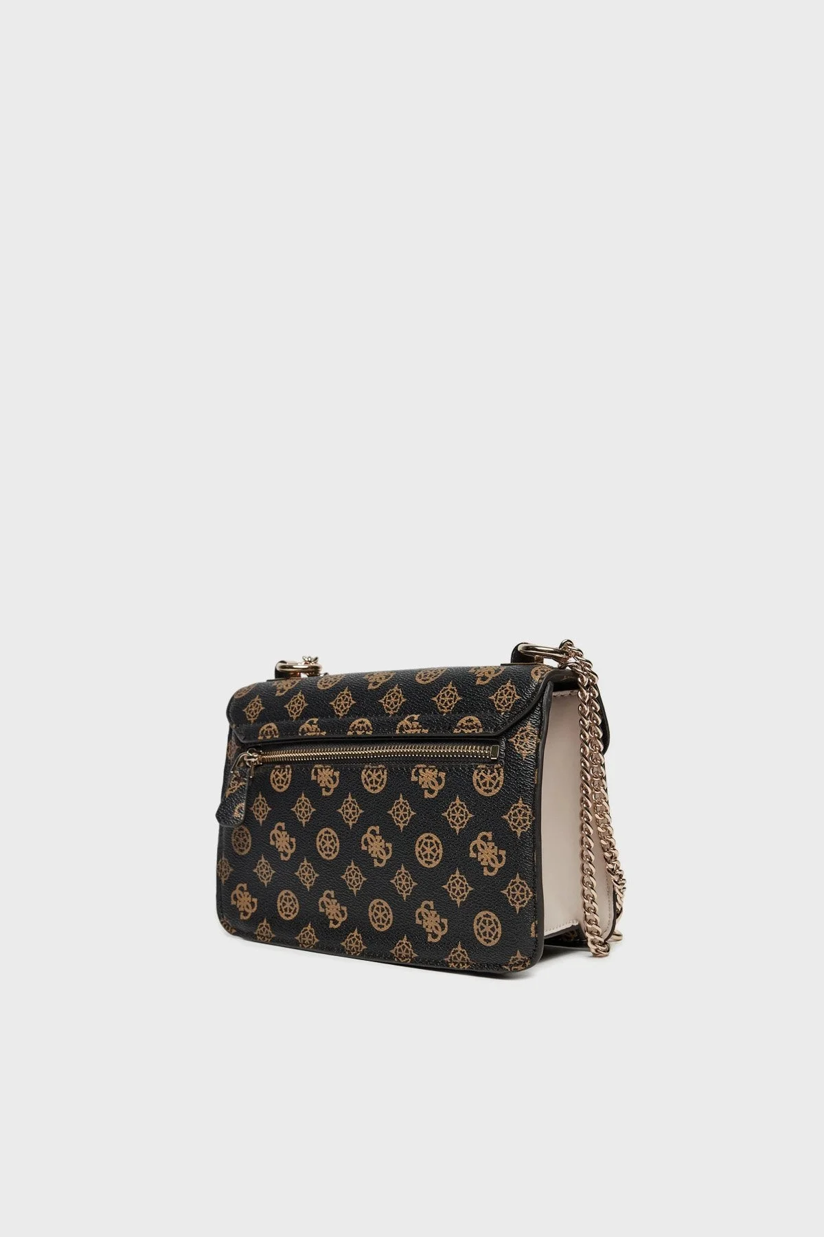 Guess Evelune Logolu Ayarlanabilir Zincir Askılı HWPC9353210 Bayan Çanta HWPC93 53210 MOM SİYAH - 2