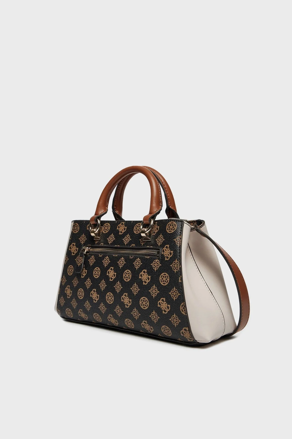 Guess Evelune Logolu Çıkarılabilir Askılı HWPC9353060 Bayan Çanta HWPC93 53060 MOM SİYAH - 2