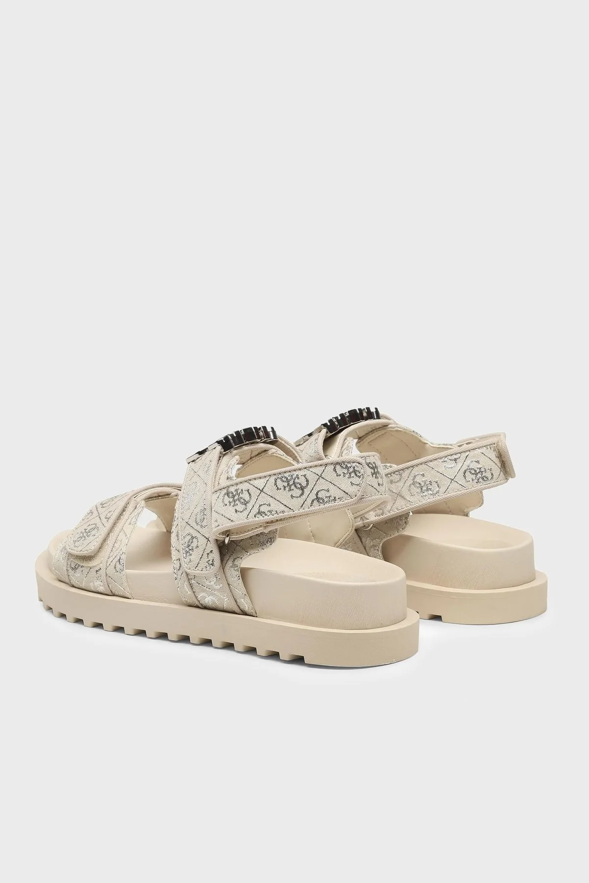 Guess Fabelis Logolu FL6FBSFAL03 Bayan Sandalet FL6FBS FAL03 BEISI BEJ - 2