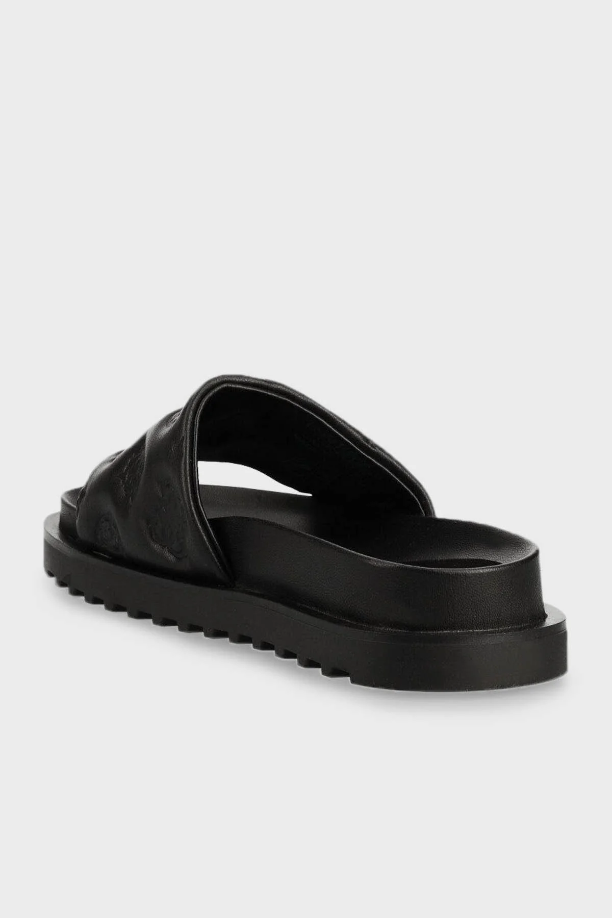 Guess Fabetza Şakayık Logolu Düz Bayan Terlik FL6BZT ELE19 BLACK SİYAH - 4