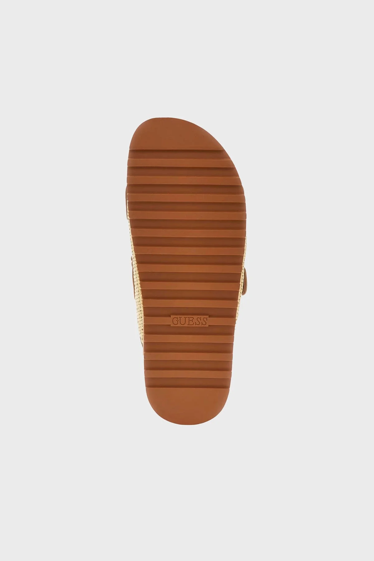 Guess Fadeliza Çift Bantlı Logolu FLJFDEFAP19 Kadın Terlik FLJFDE FAP19 TAN BEJ - 5