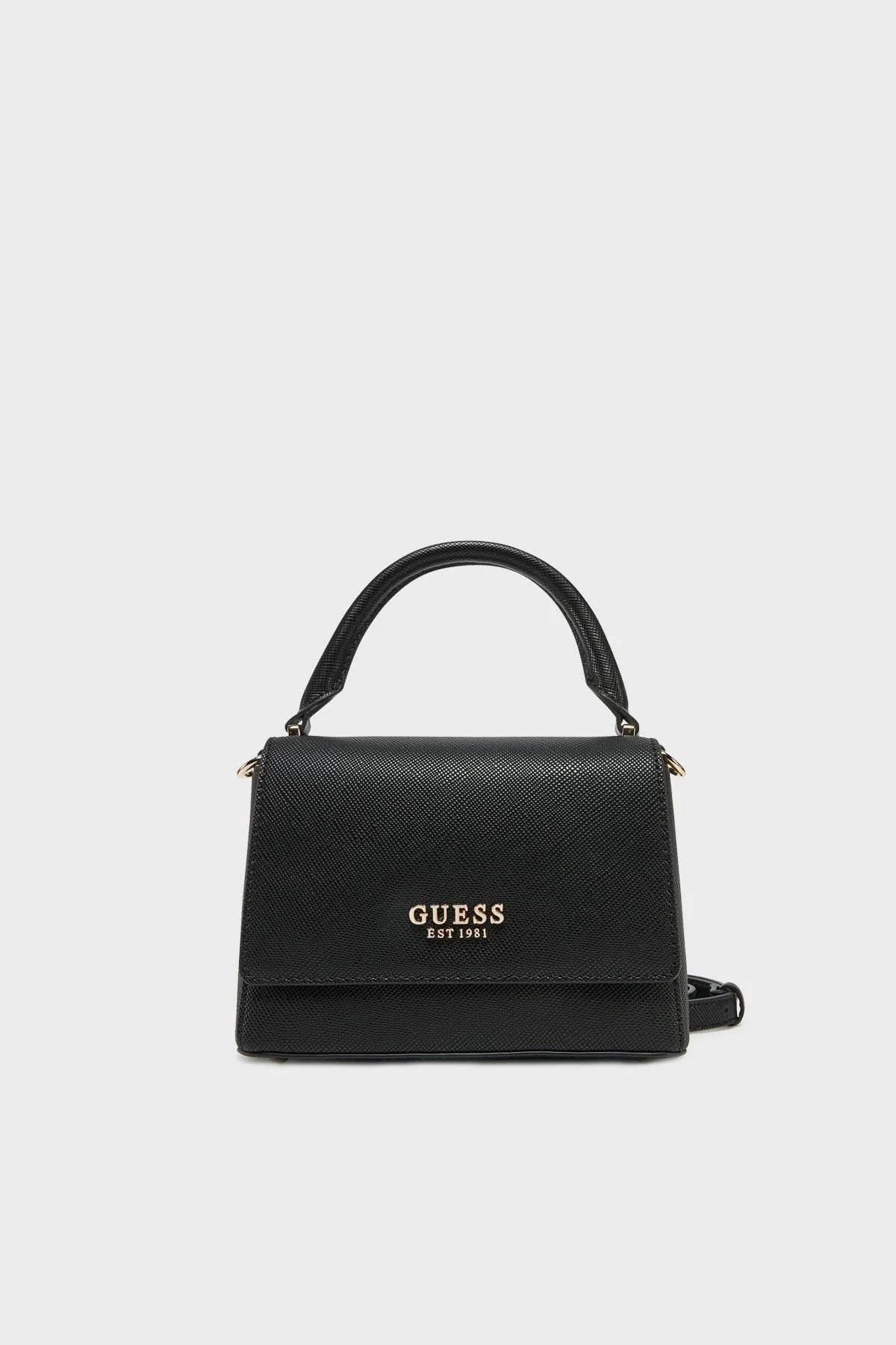 Guess Fedana 4G Logolu Çıkarılabilir Askılı HWZG9643200 Bayan Çanta HWZG96 43200 BLA SİYAH - 5