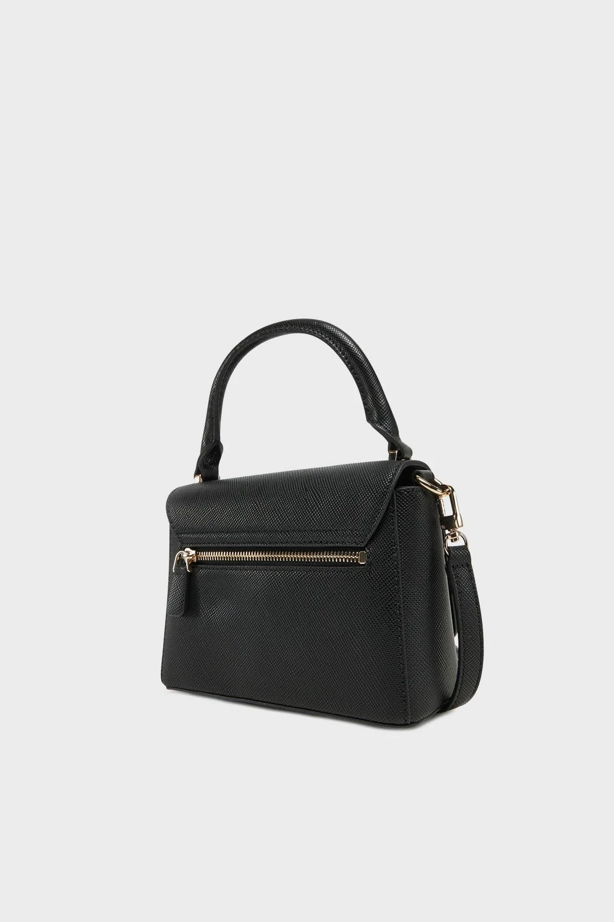 Guess Fedana 4G Logolu Çıkarılabilir Askılı HWZG9643200 Bayan Çanta HWZG96 43200 BLA SİYAH - 6