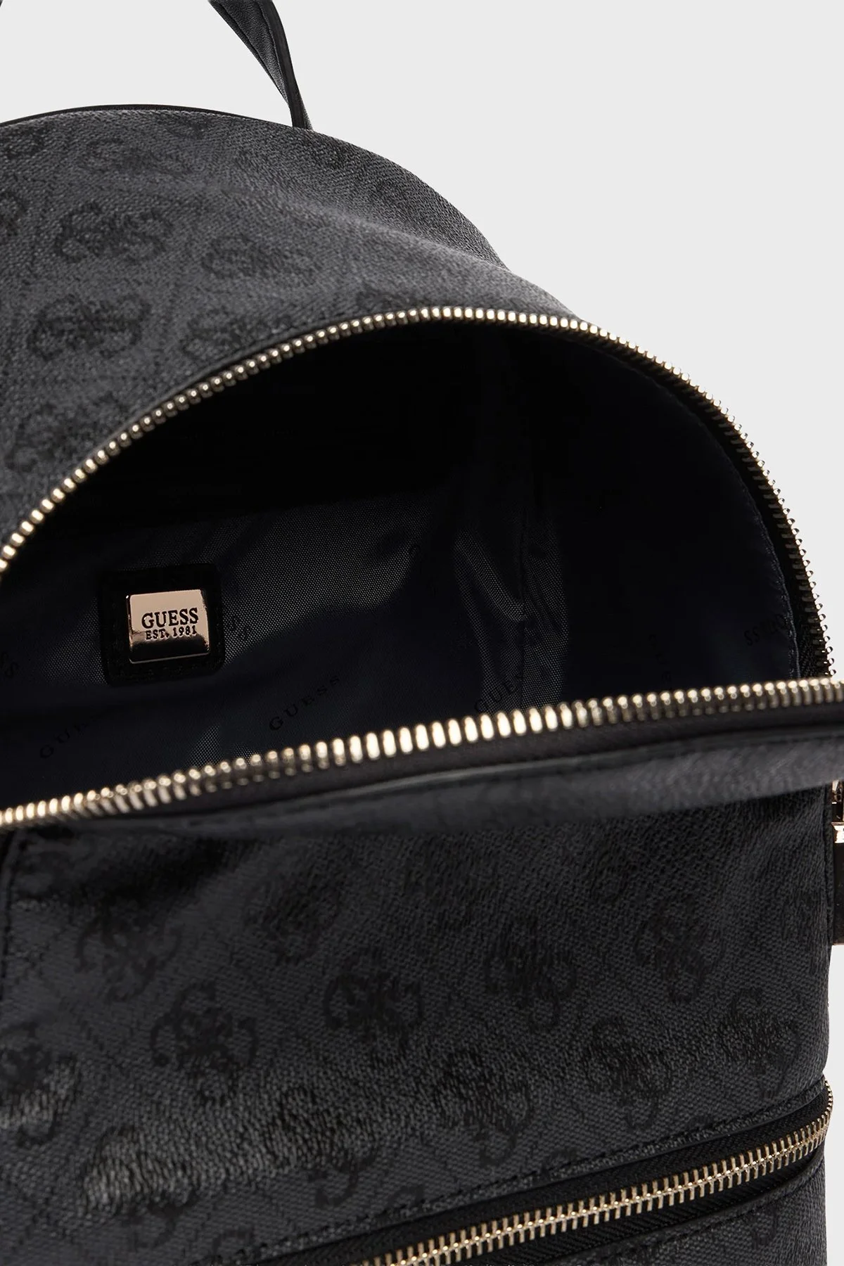 Guess Follie 4G Logolu Ayarlanabilir Omuz Askılı TWLB9676032 Bayan Sırt Çantası TWLB96 76032 CLO ANTRASİT - 12