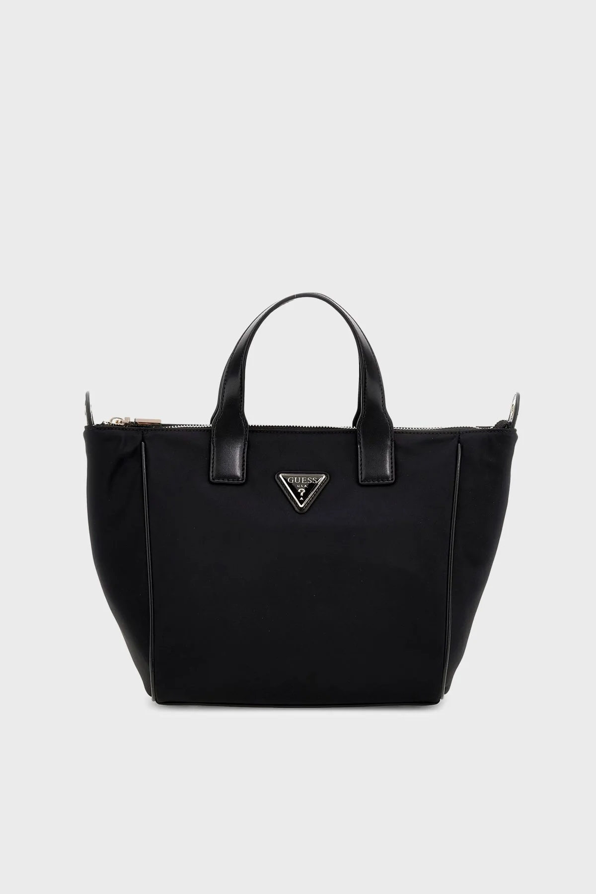 Guess Follie Logolu Çıkarılabilir Askılı TWNN9676019 Kadın Çanta TWNN96 76019 BLA Siyah - 1