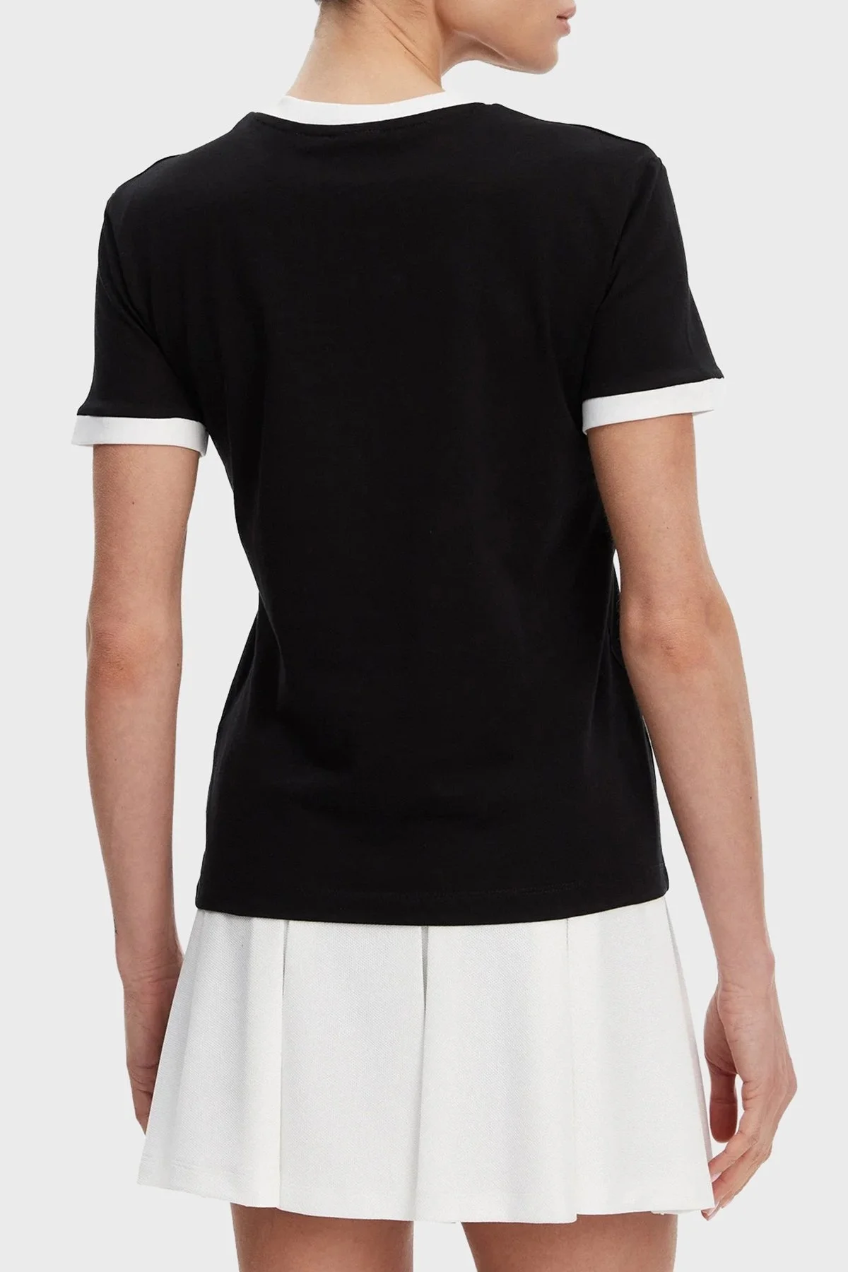 Guess Fresisa % 100 Pamuk Regular Fit Logolu V5GI11I3Z14 Bayan T Shirt V5GI11 I3Z14 JBLK SİYAH - 6