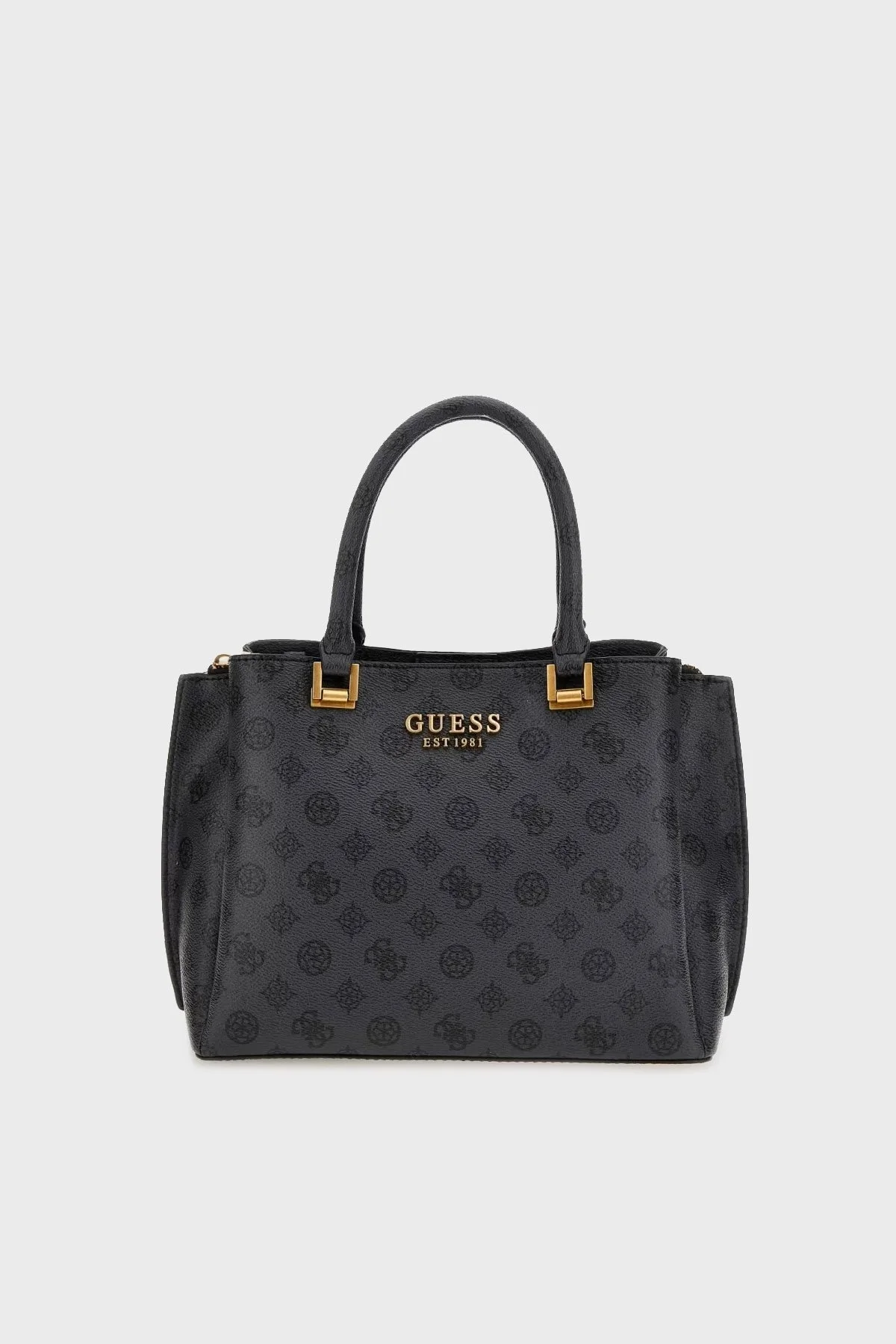 Guess Fynna Logolu Ayarlanabilir ve Çıkarılabilir Omuz Askılı Bayan Çanta HWPB8993060 CHG ANTRASİT - 1