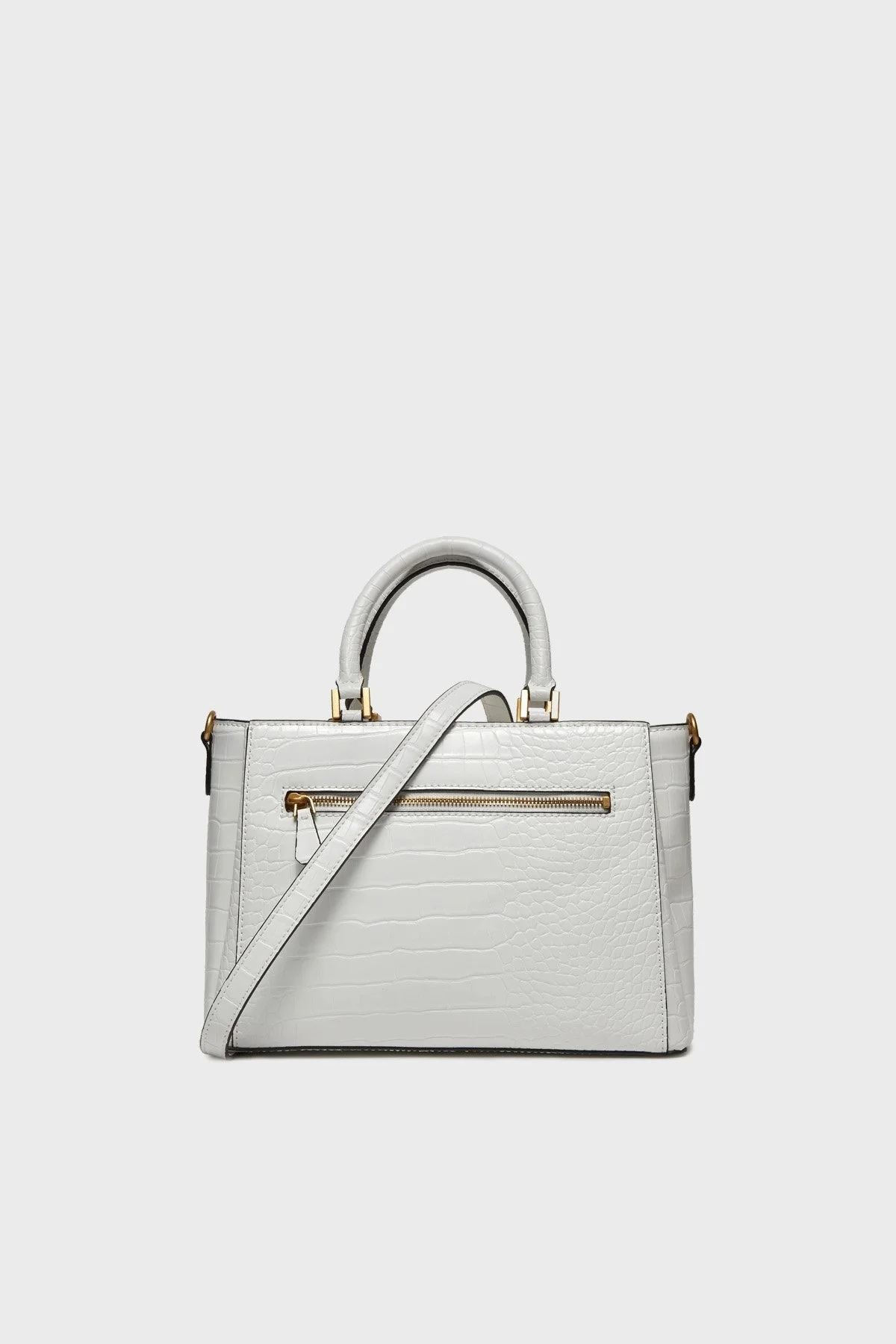 Guess G James Ayarlanabilir ve Çıkarılabilir Uzatma Askılı HWCA9212060WHI Bayan Çanta HWCA9212060 WHI BEYAZ - 4