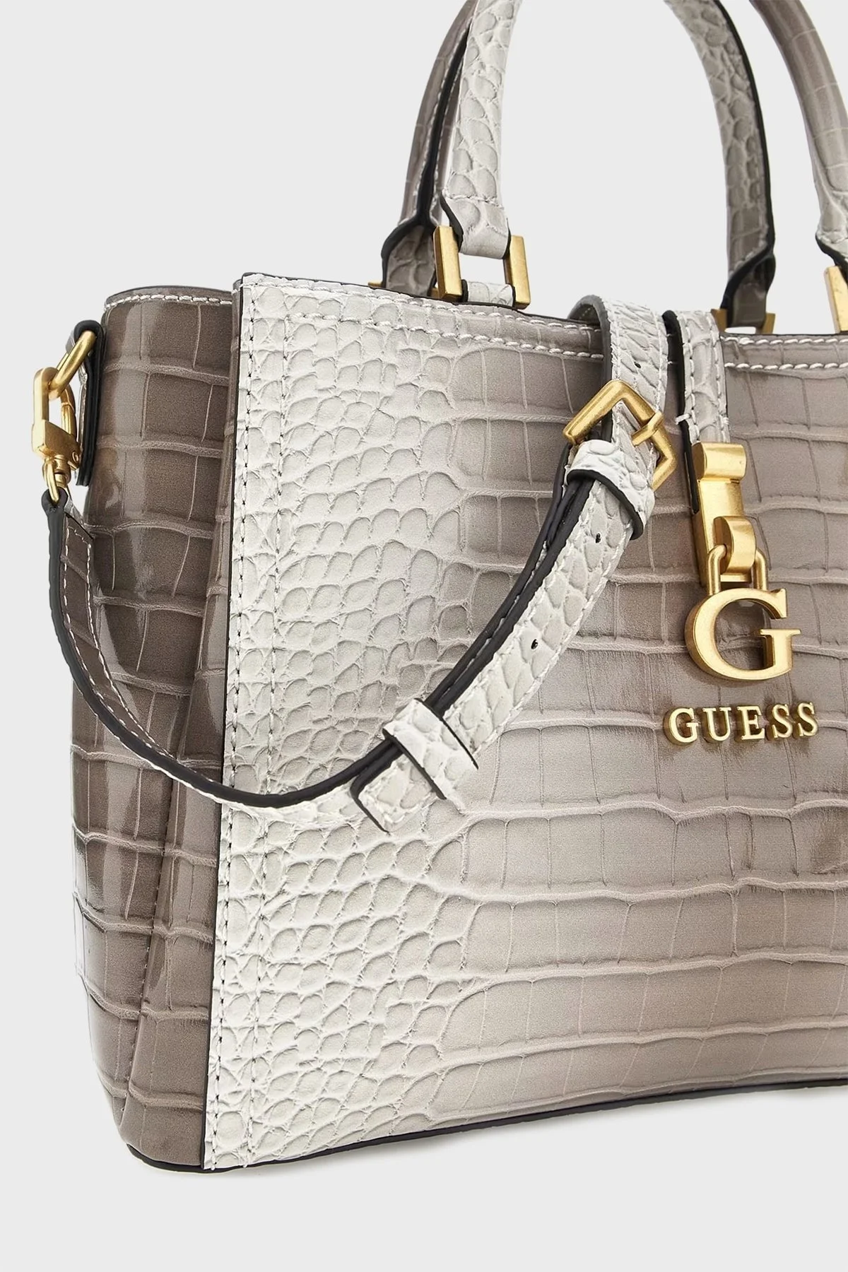 Guess G James Ayarlanabilir ve Çıkarılabilir Uzatma Askılı HWCO9212060GRY Bayan Çanta HWCO9212060 GRY GRİ - 5