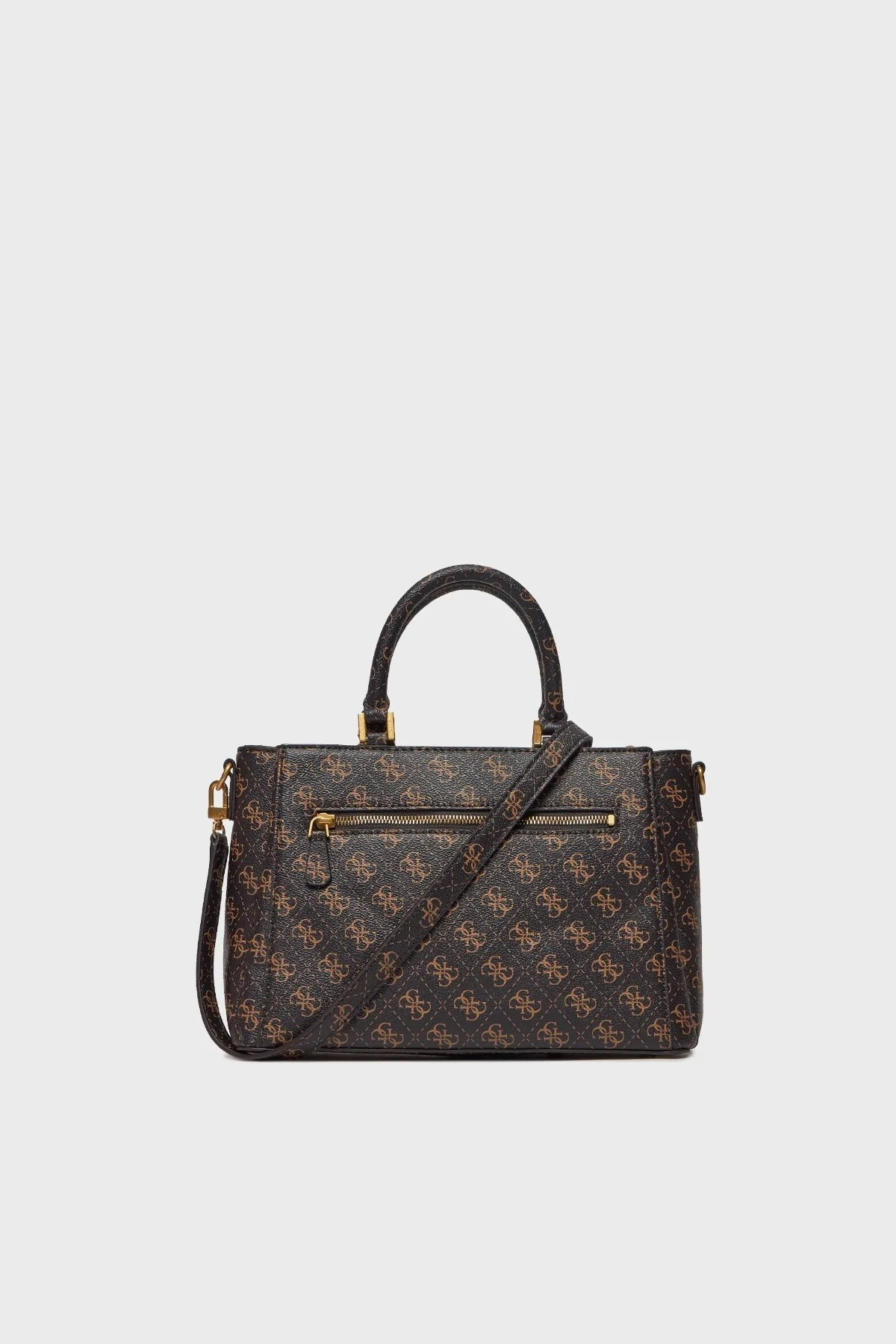 Guess G James Logolu Çıkarılabilir Uzatma Askılı HWQA9213060BNL Bayan Çanta HWQA9213060 BNL KAHVE - 4