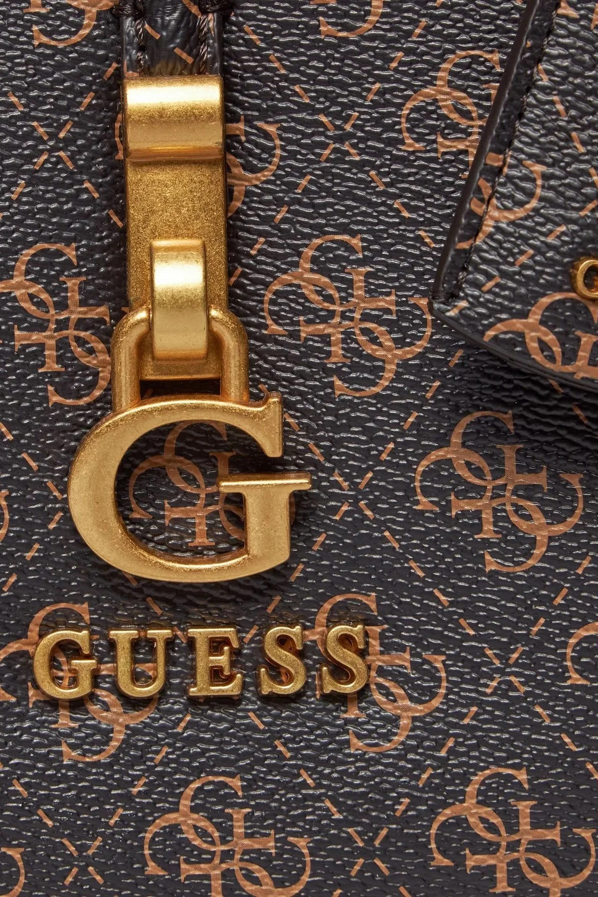 Guess G James Logolu Çıkarılabilir Uzatma Askılı HWQA9213060BNL Bayan Çanta HWQA9213060 BNL KAHVE - 5