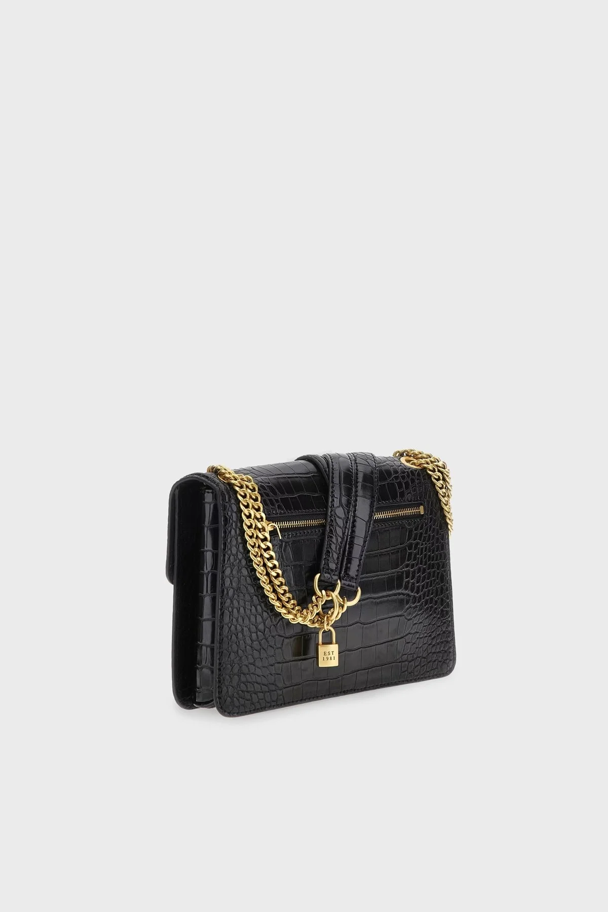 Guess G James Logolu Zincir Askılı HWCA9212210BLA Bayan Çanta HWCA9212210 BLA SİYAH - 3