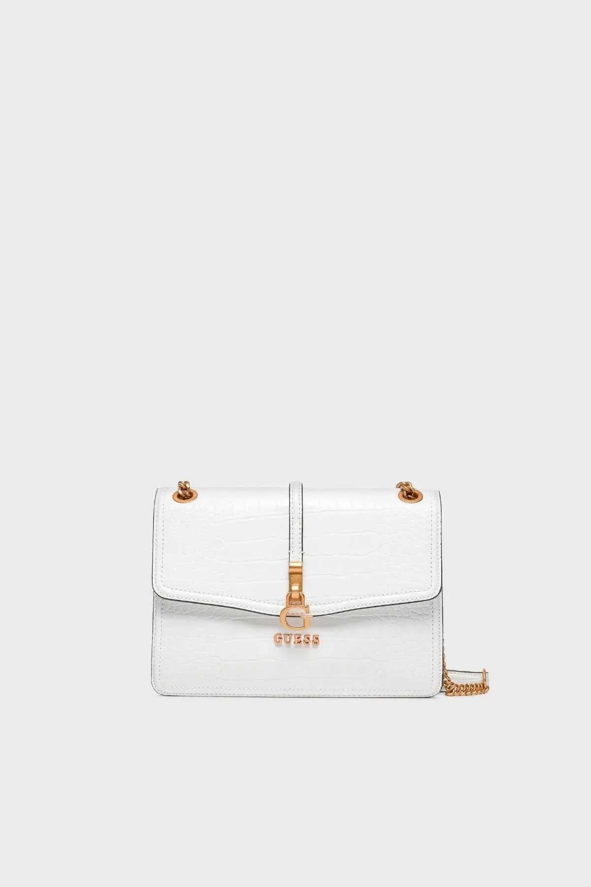 Guess G James Logolu Zincir Askılı HWCA9212210WHI Bayan Çanta HWCA9212210 WHI BEYAZ - 1