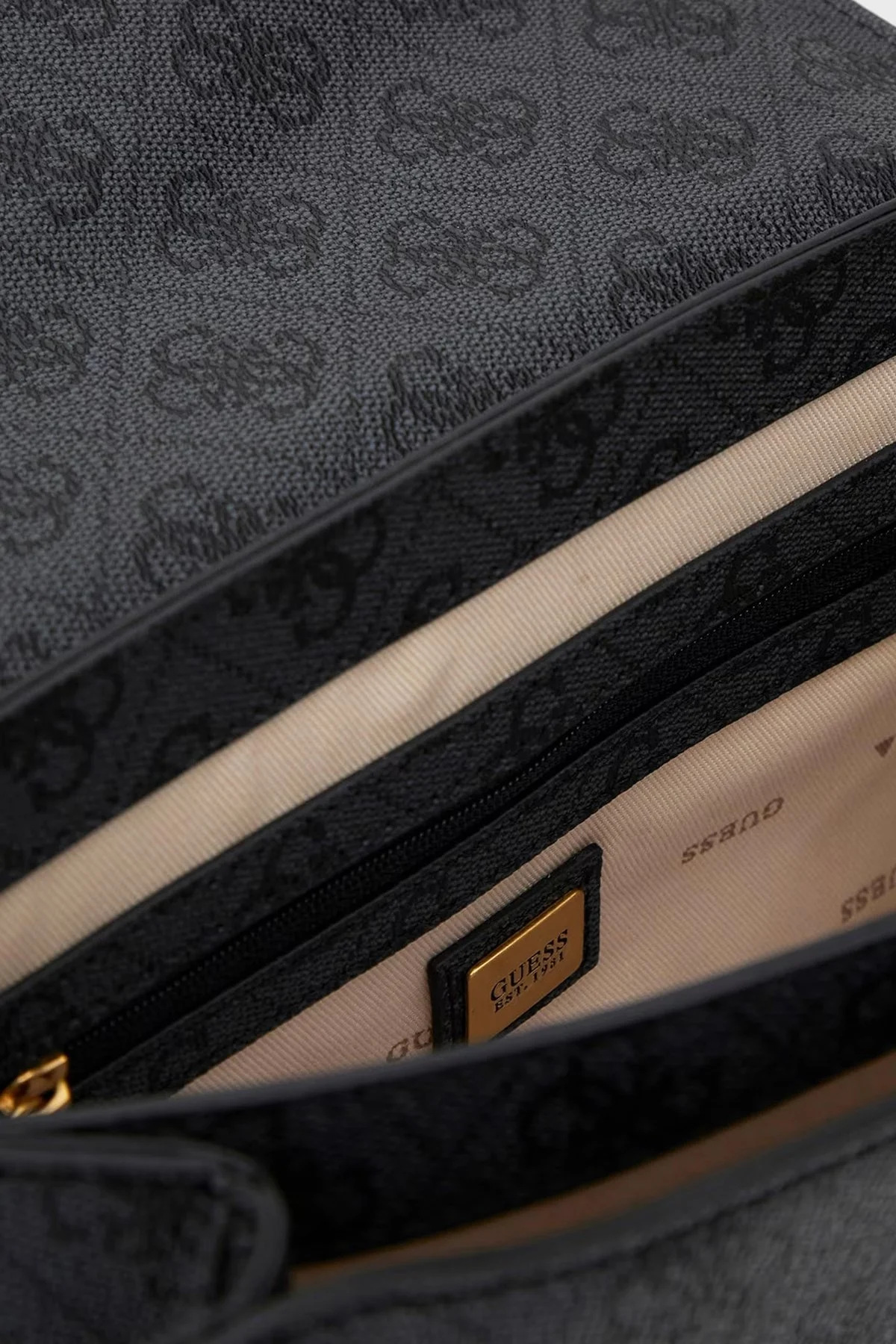 Guess G James Logolu Zincir Askılı HWQC9213200CLO Bayan Çanta HWQC9213200 CLO ANTRASİT - 5