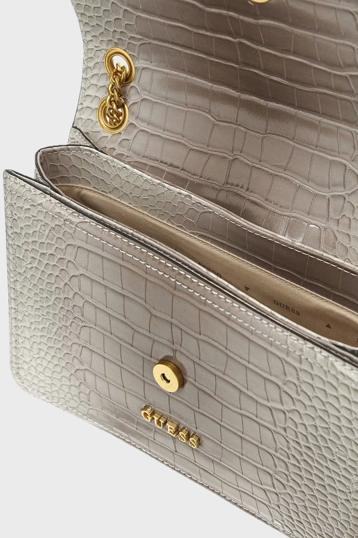 Guess G James Zincir Askılı HWCO9212210GRY Bayan Çanta HWCO9212210 GRY GRİ - 3