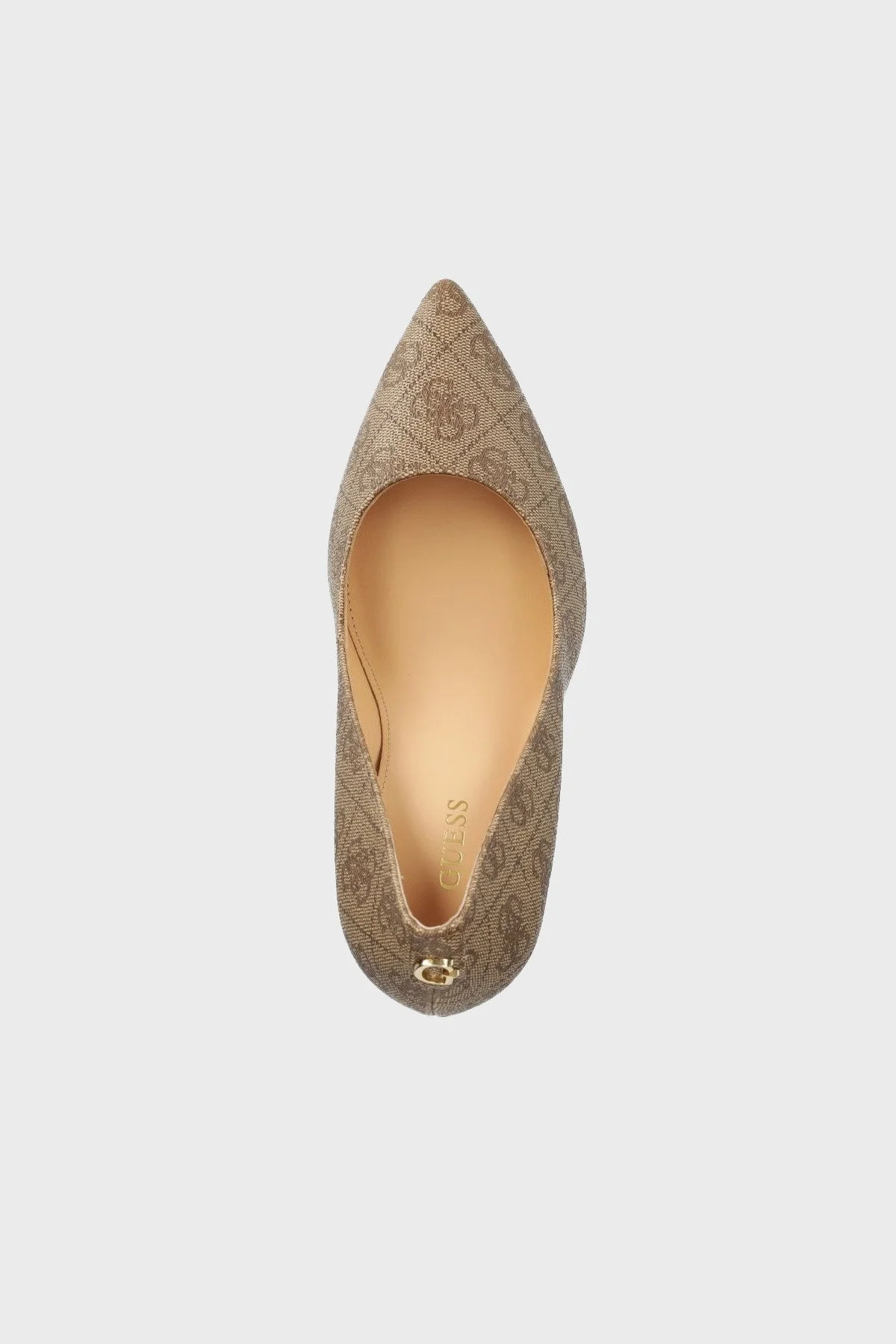 Guess Gavi10 Sivri Burun İnce Topuklu Bayan Ayakkabı FL5G10 FAL08 BEIBR KAHVE-BEJ - 2