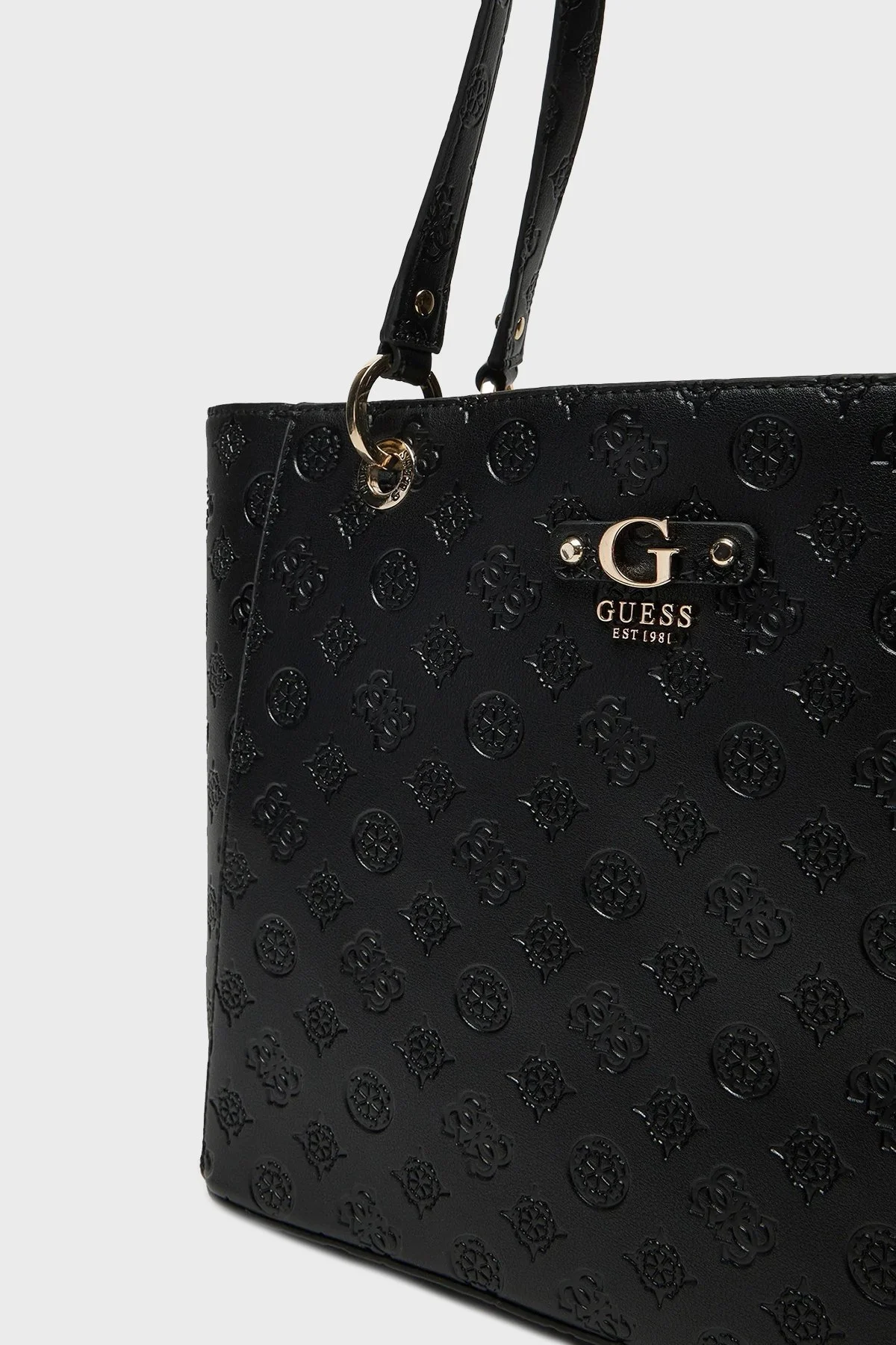 Guess Gerty 4G Logolu Büyük HWPD9529250 Bayan Çanta HWPD95 29250 BLA SİYAH - 10