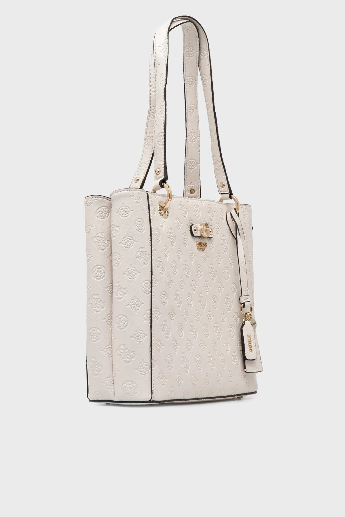 Guess Gerty 4G Logolu Büyük HWPD9529250 Bayan Çanta HWPD95 29250 OFF BEYAZ - 6