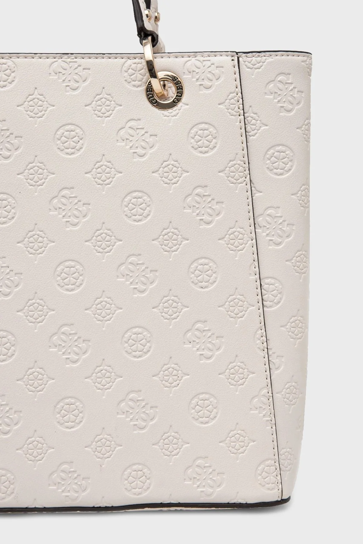 Guess Gerty 4G Logolu Büyük HWPD9529250 Bayan Çanta HWPD95 29250 OFF BEYAZ - 8