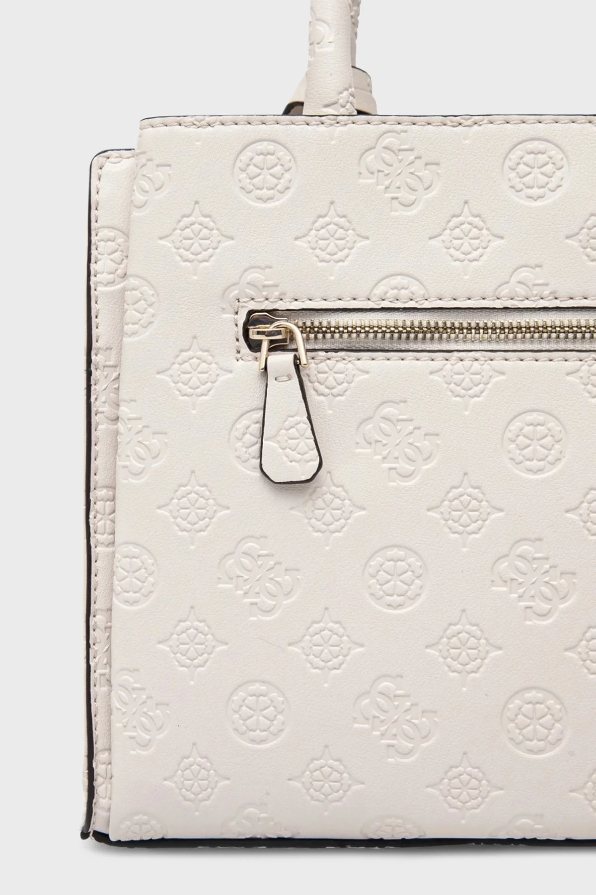 Guess Gerty 4G Logolu Çıkarılabilir Askılı HWPD9529060 Bayan Çanta HWPD95 29060 OFF BEYAZ - 7