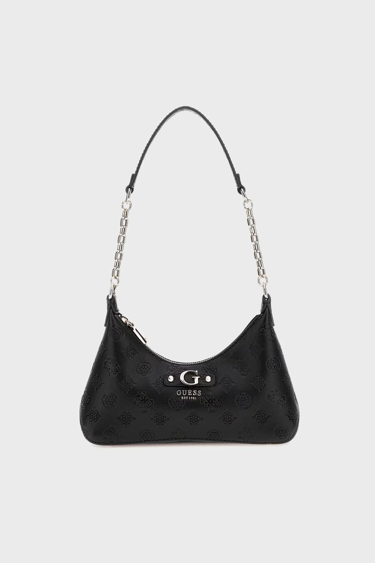 Guess Gerty 4G Logolu Zincir Askılı HWPD9529180 Bayan Çanta HWPD95 29180 BLA SİYAH - 5