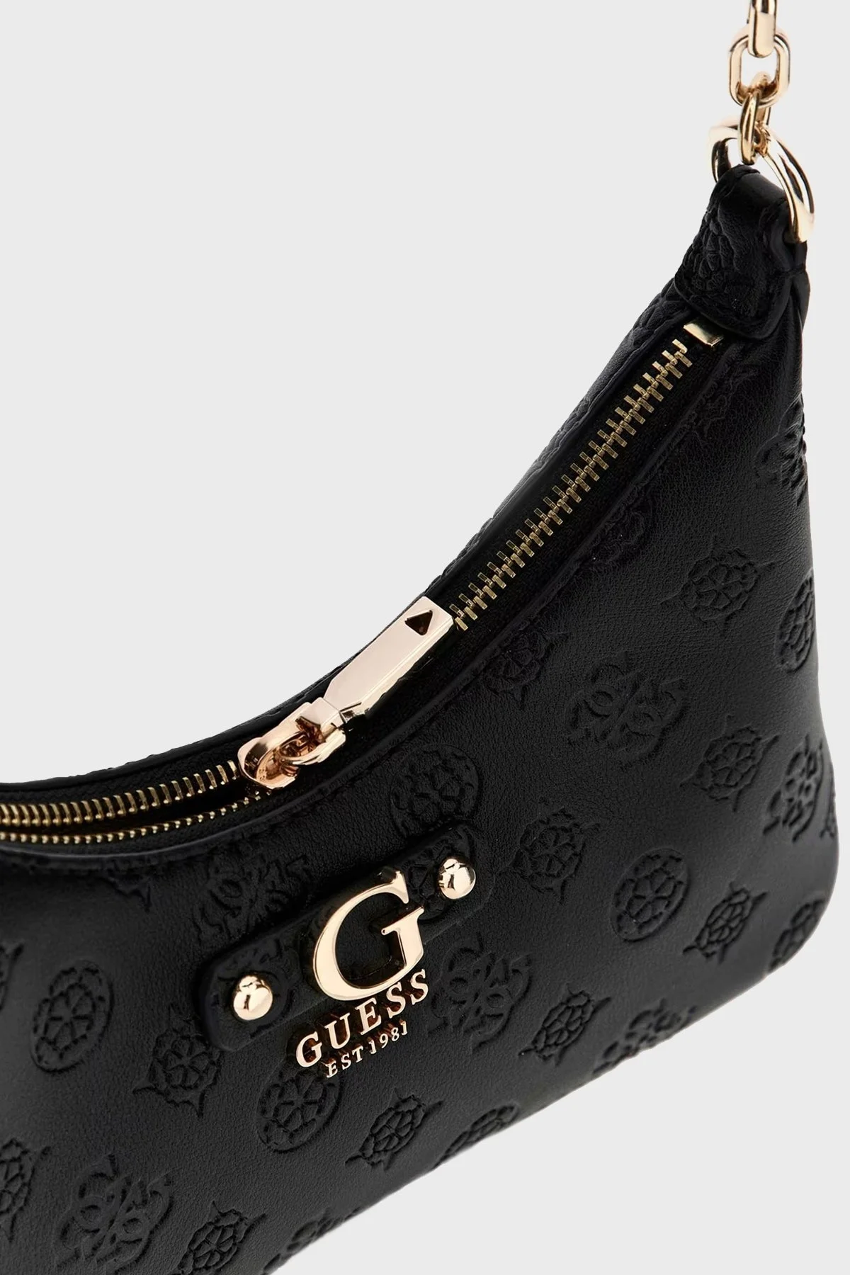 Guess Gerty 4G Logolu Zincir Askılı HWPD9529180 Bayan Çanta HWPD95 29180 BLA SİYAH - 7