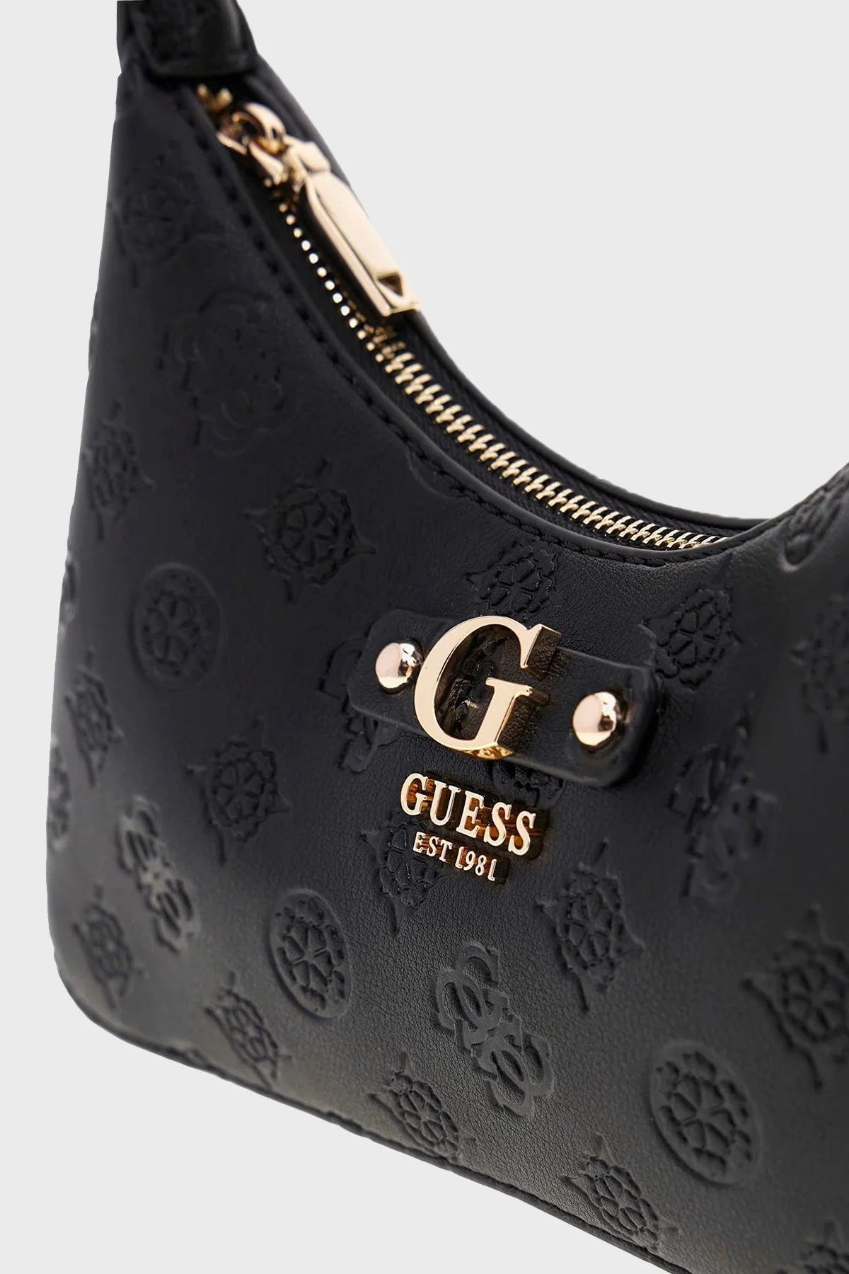 Guess Gerty 4G Logolu Zincir Askılı HWPD9529180 Bayan Çanta HWPD95 29180 BLA SİYAH - 8