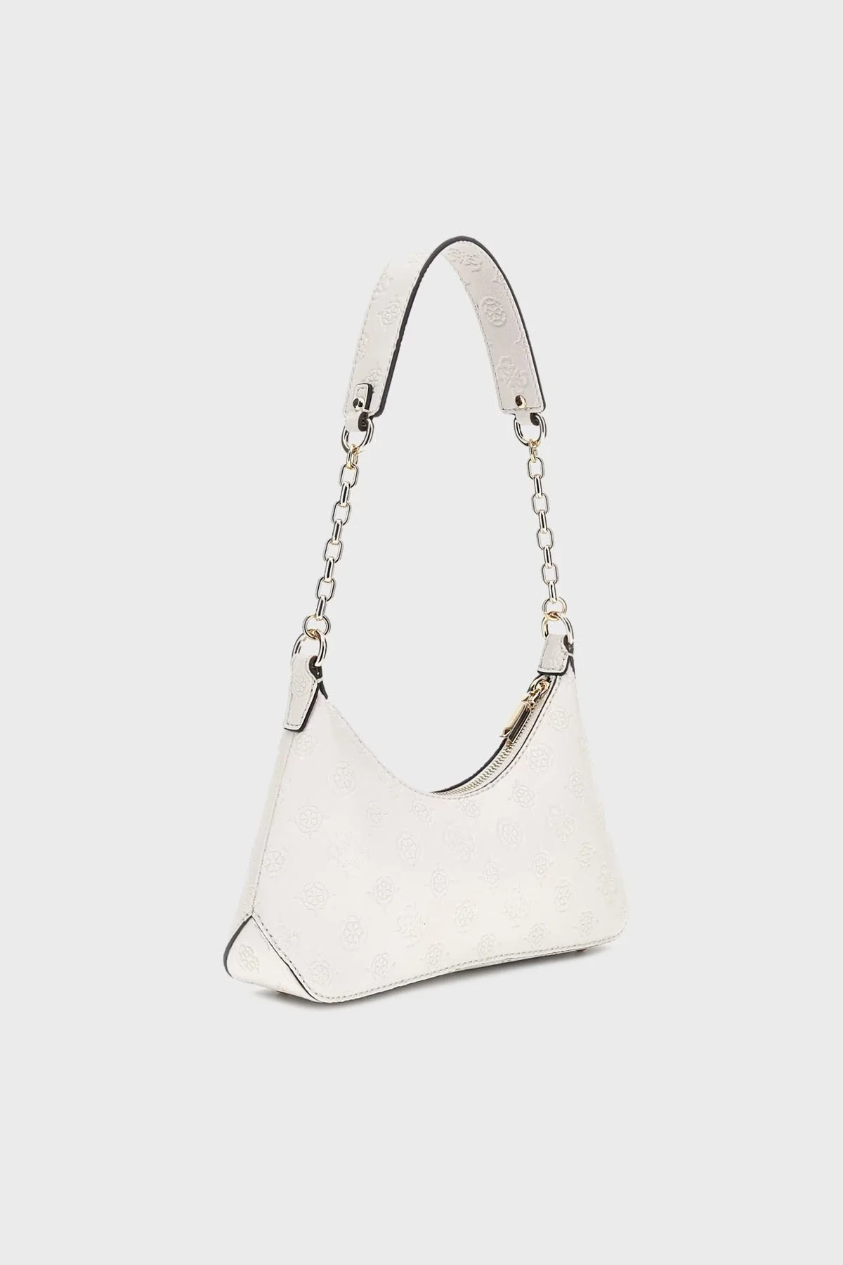 Guess Gerty 4G Logolu Zincir Askılı HWPD9529180 Bayan Çanta HWPD95 29180 OFF BEYAZ - 6