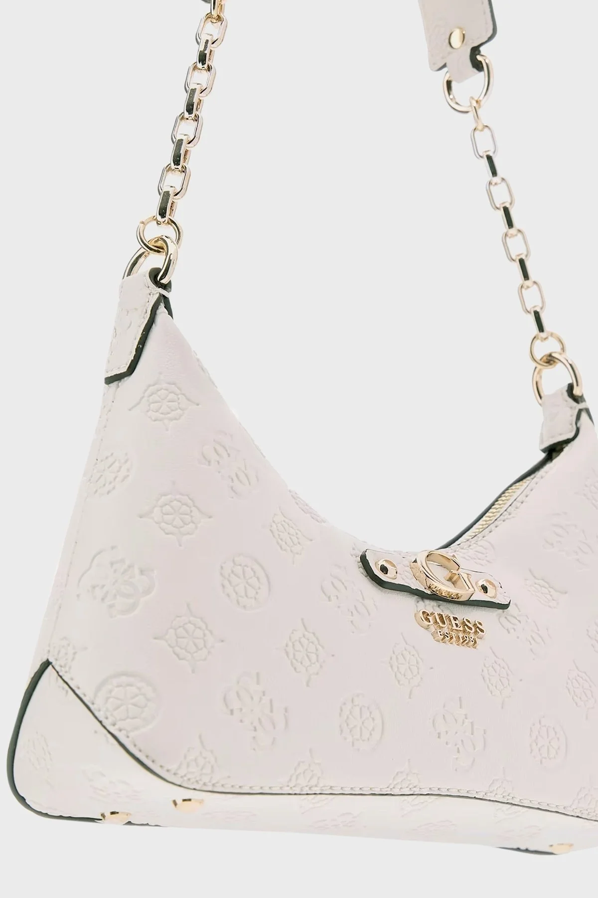 Guess Gerty 4G Logolu Zincir Askılı HWPD9529180 Bayan Çanta HWPD95 29180 OFF BEYAZ - 8