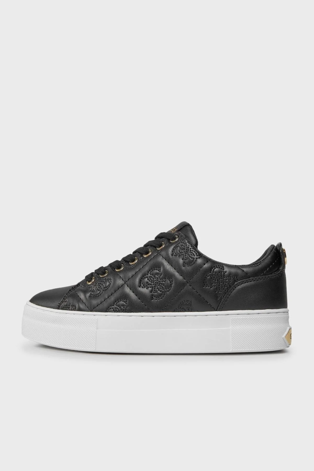 Guess Gianele4 Logolu Sneaker FLPGN4 FAL12 Bayan Ayakkabı FLPGN4FAL12 BLACK SİYAH - 2