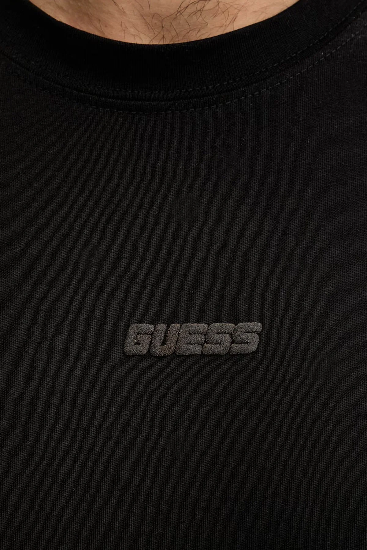 Guess Giano Pamuklu Regular Fit Logolu Bisiklet Yaka Z6RI16I3Z14 Erkek T Shirt Z6RI16 I3Z14 JBLK SİYAH - 5