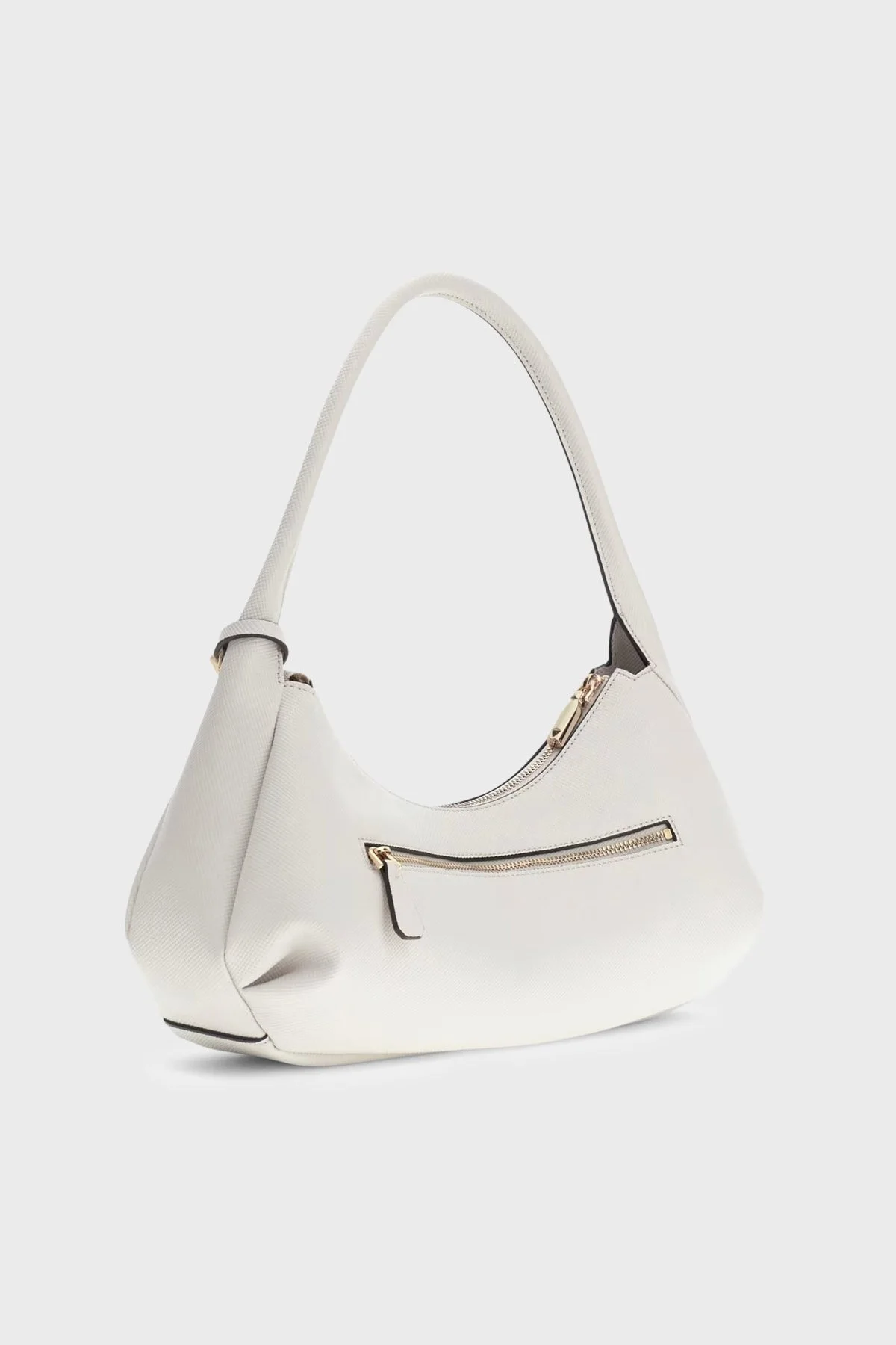 Guess Gilda Charmlı Omuz Askılı HWZG9747010 Kadın Çanta HWZG97 47010 OFF Ekru - 2