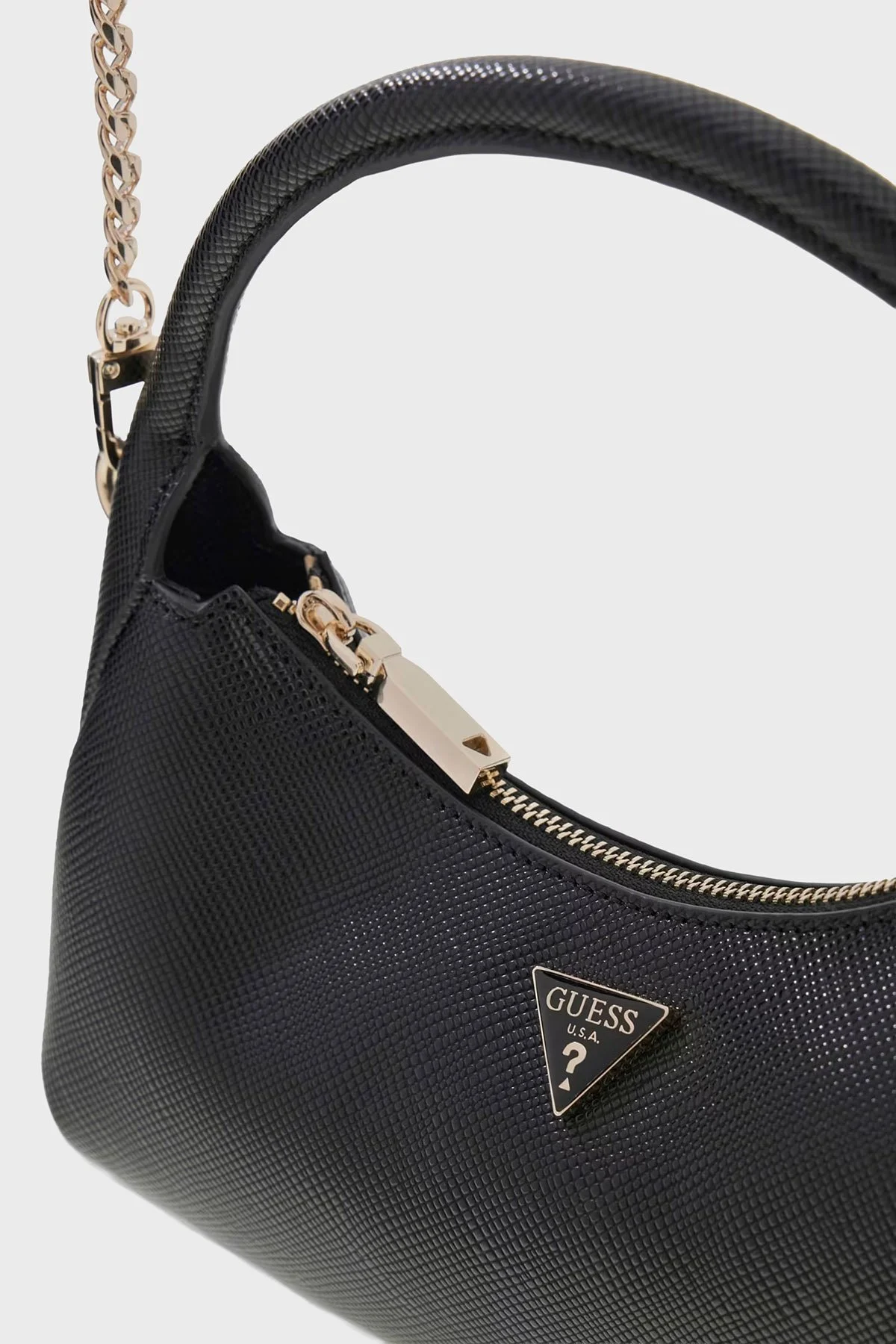 Guess Gilda Çıkarılabilir Askılı HWZG9747730 Kadın Çanta HWZG97 47730 BLA Siyah - 5
