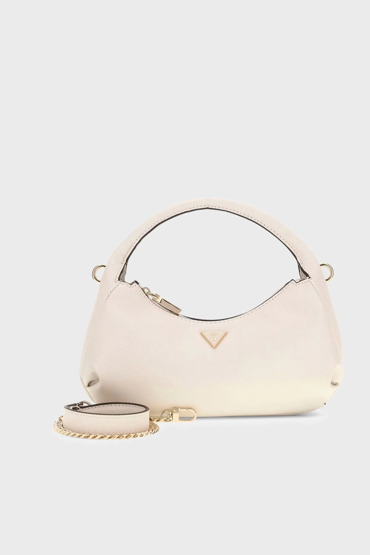 Guess Gilda Çıkarılabilir Askılı HWZG9747730 Kadın Çanta HWZG97 47730 OFF Ekru - 4