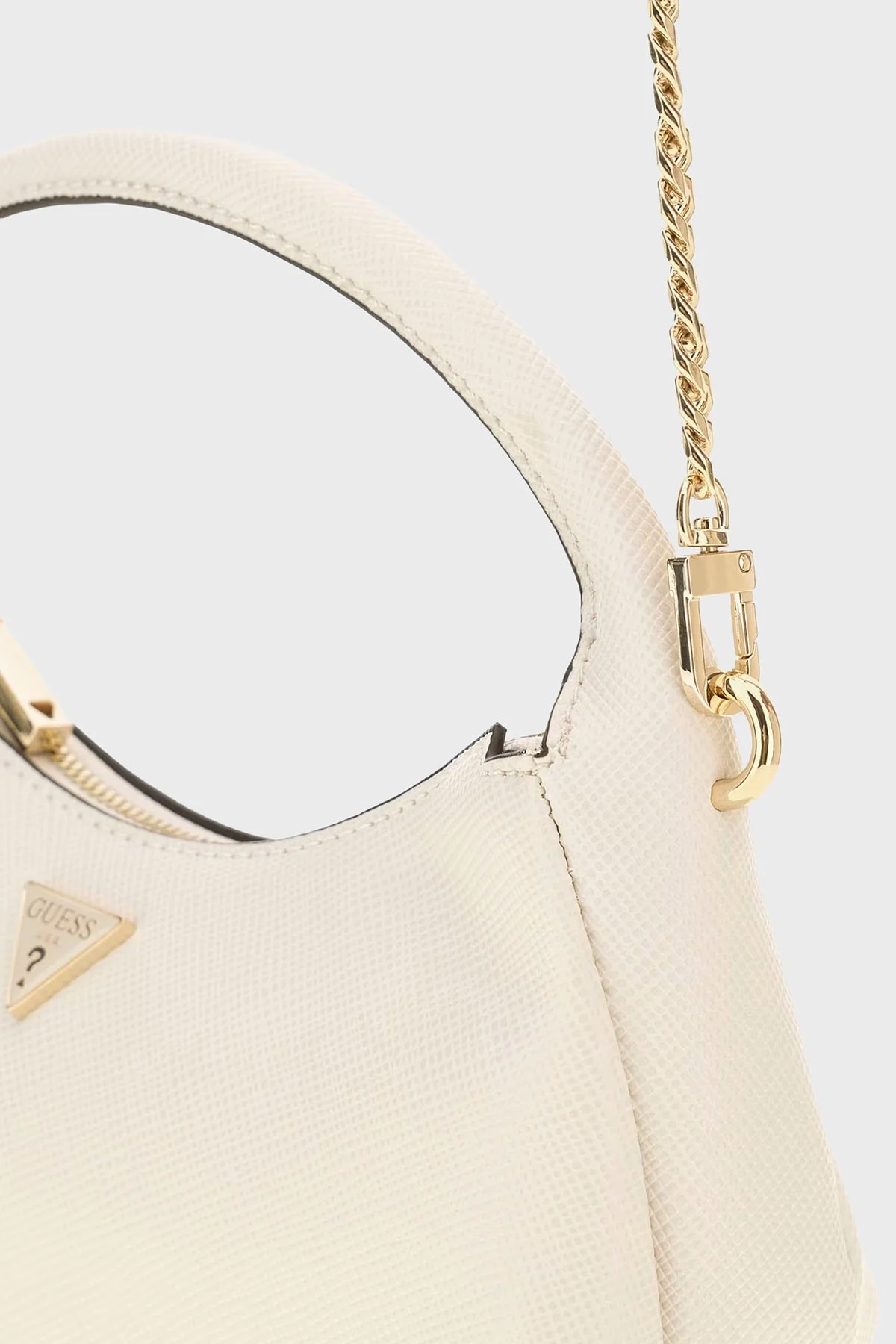 Guess Gilda Çıkarılabilir Askılı HWZG9747730 Kadın Çanta HWZG97 47730 OFF Ekru - 5